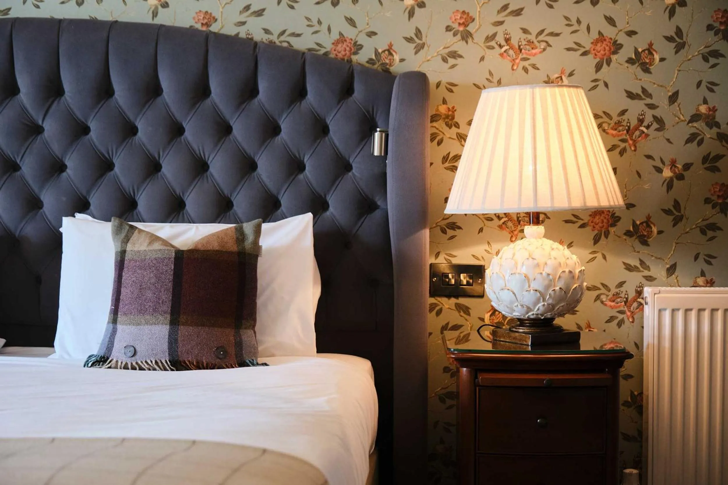 Bed in Stratton House Hotel & Spa