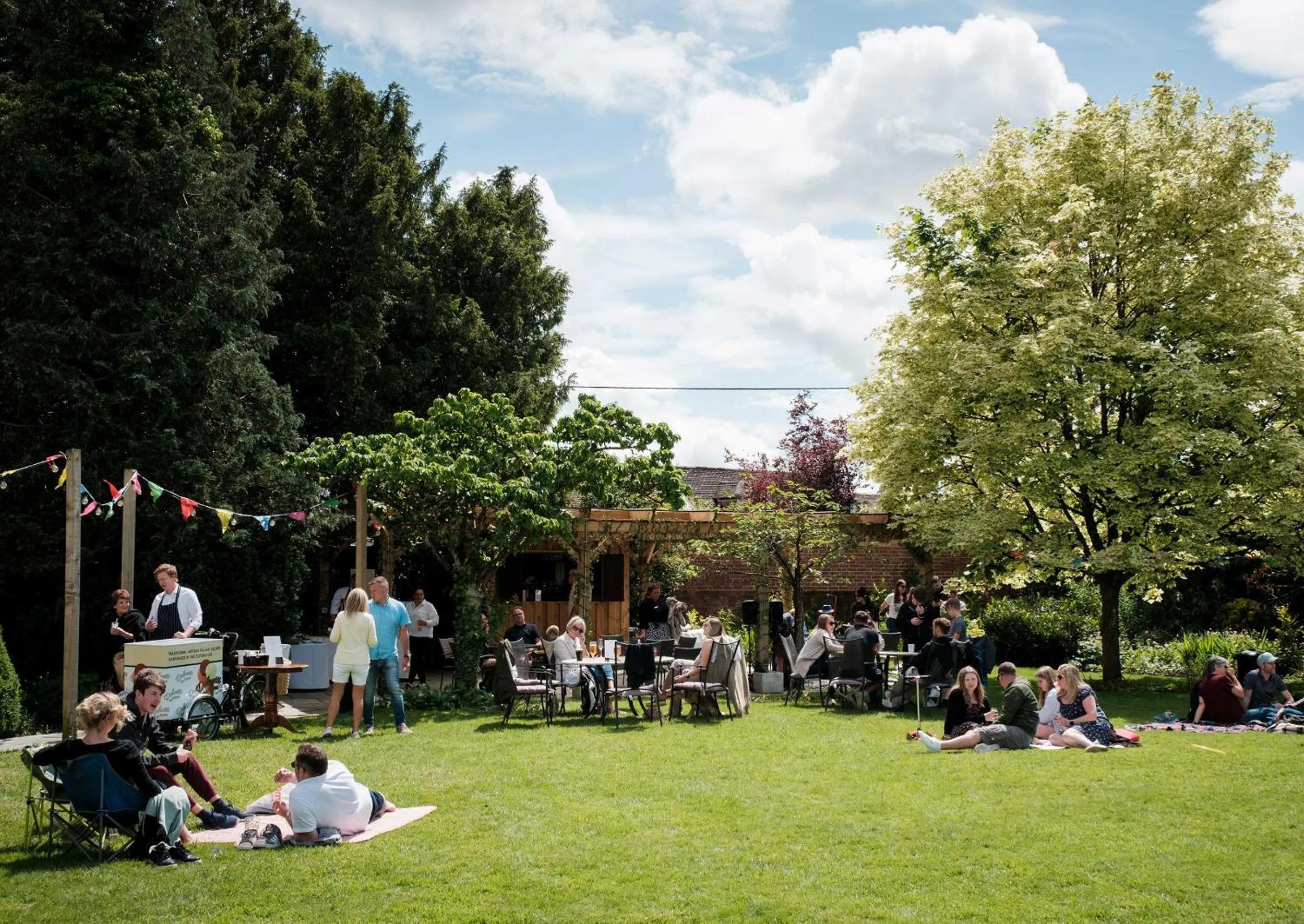 People in Stratton House Hotel & Spa