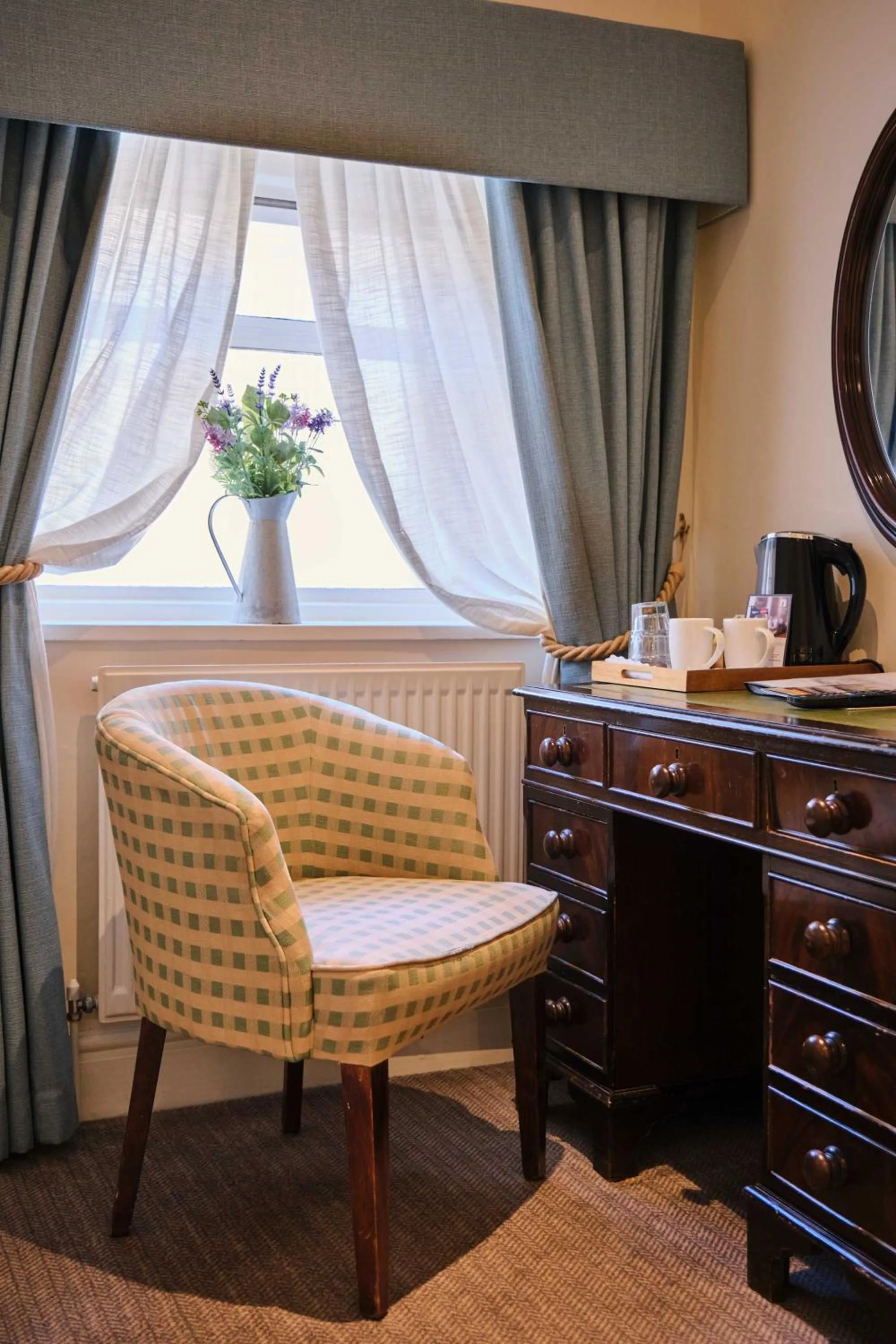 Seating area in Stratton House Hotel & Spa