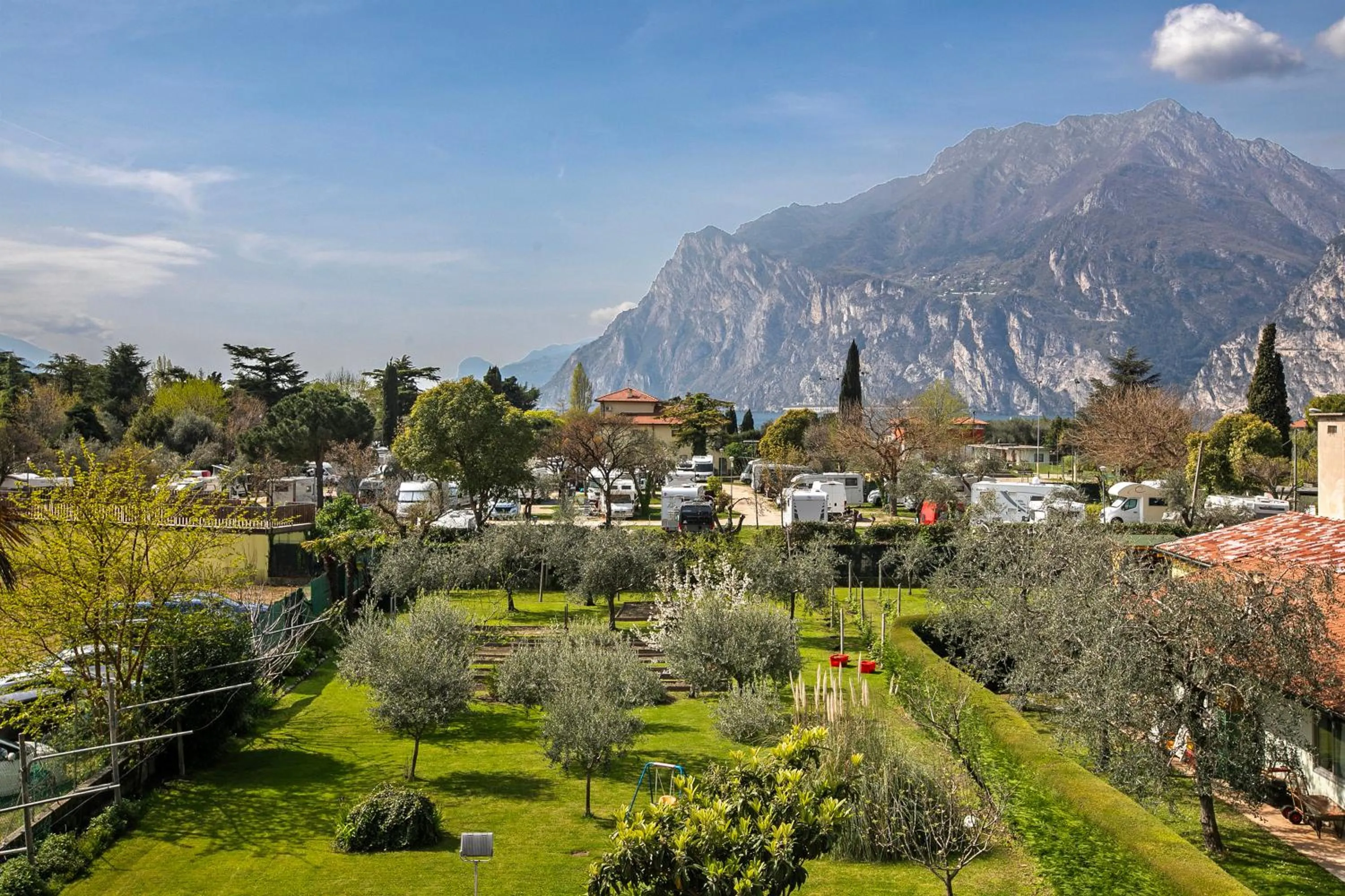 Garden in Bike & Wind Hotel Villa Maria