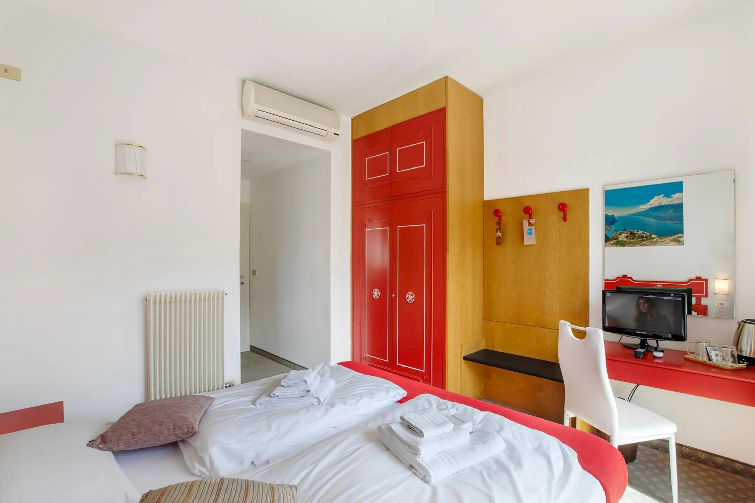TV and multimedia, Bed in Bike & Wind Hotel Villa Maria