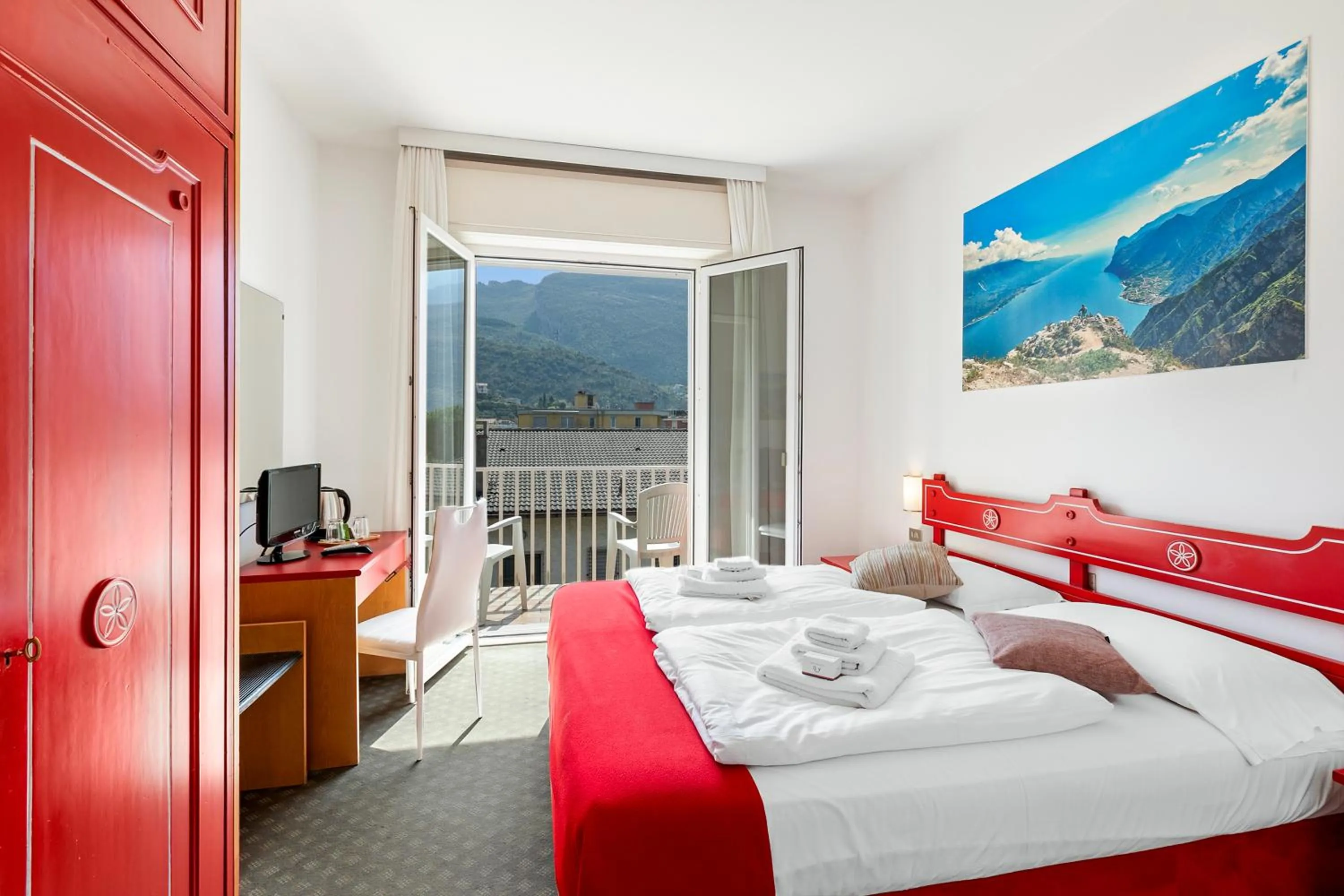 TV and multimedia, Bed in Bike & Wind Hotel Villa Maria
