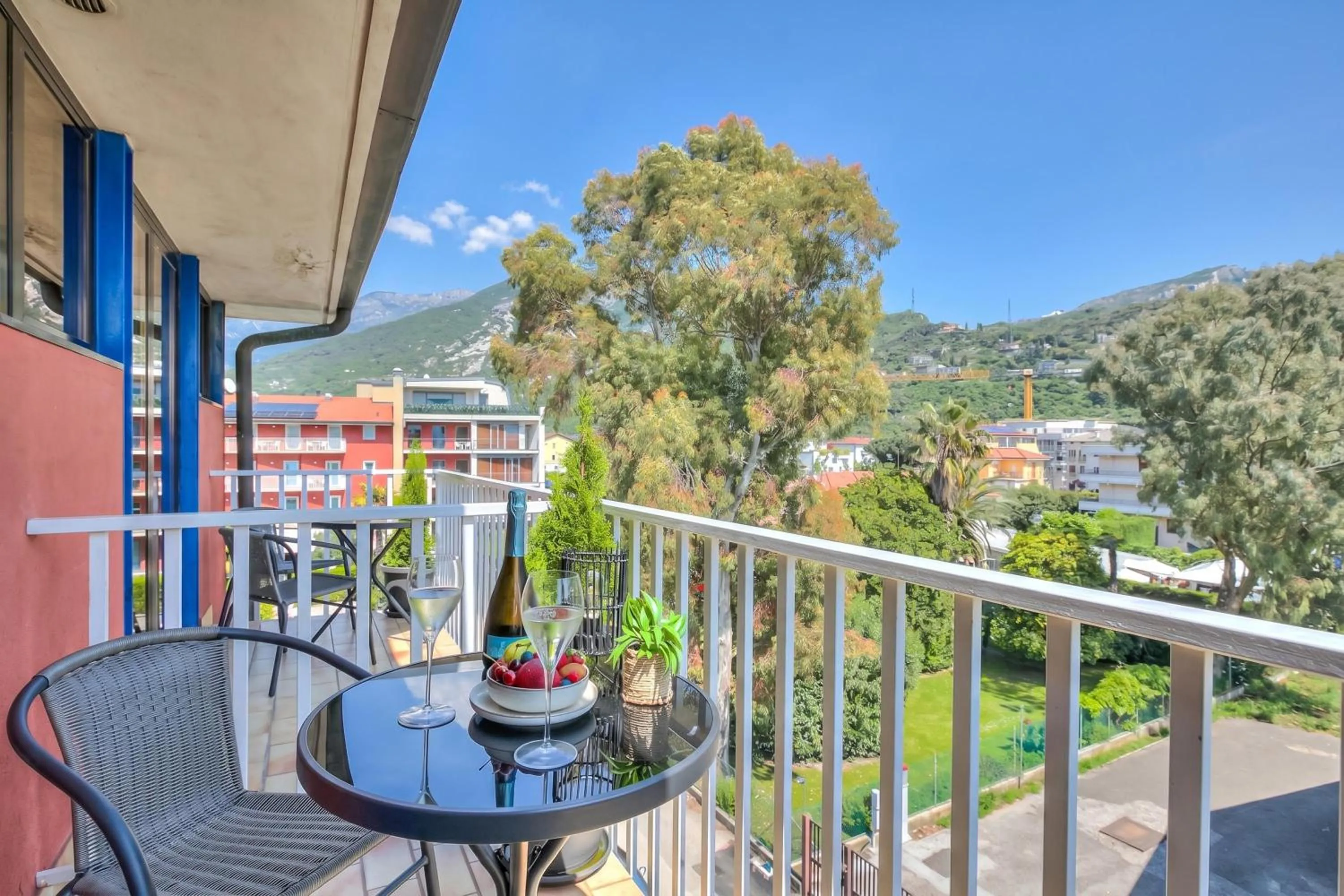 Balcony/Terrace in Bike & Wind Hotel Villa Maria