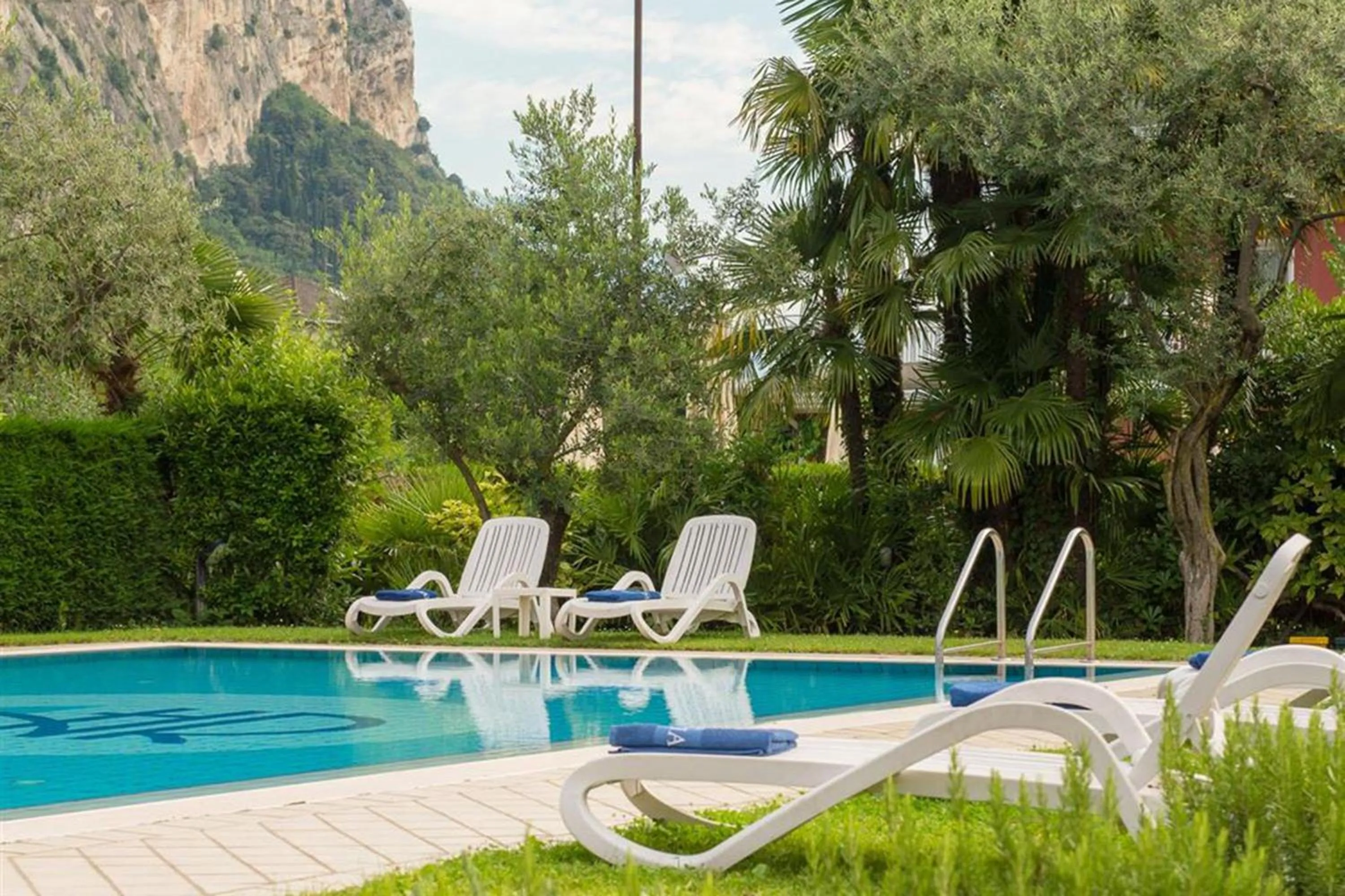 Swimming pool in Bike & Wind Hotel Villa Maria