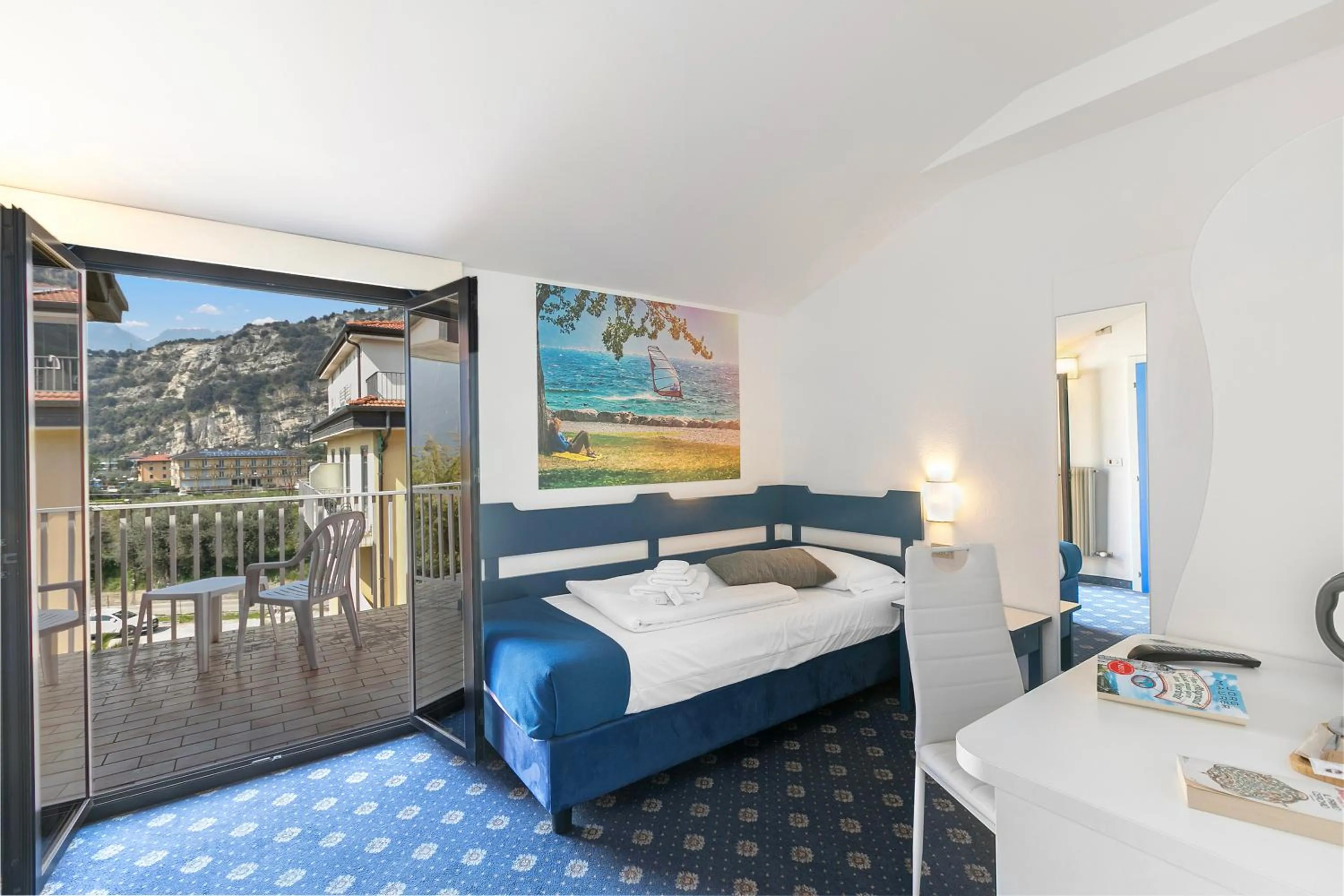 Bed in Bike & Wind Hotel Villa Maria