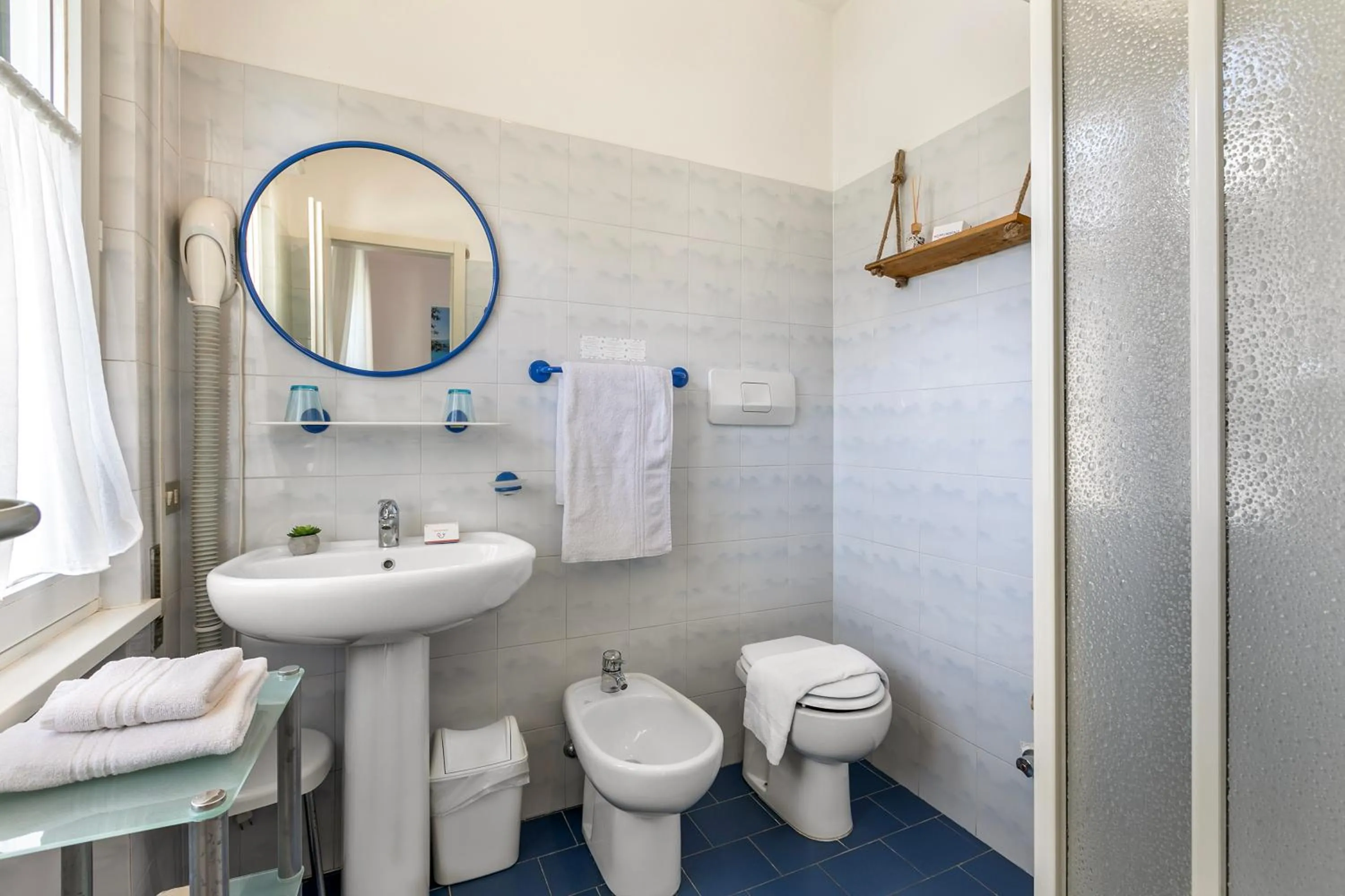 Bathroom in Bike & Wind Hotel Villa Maria