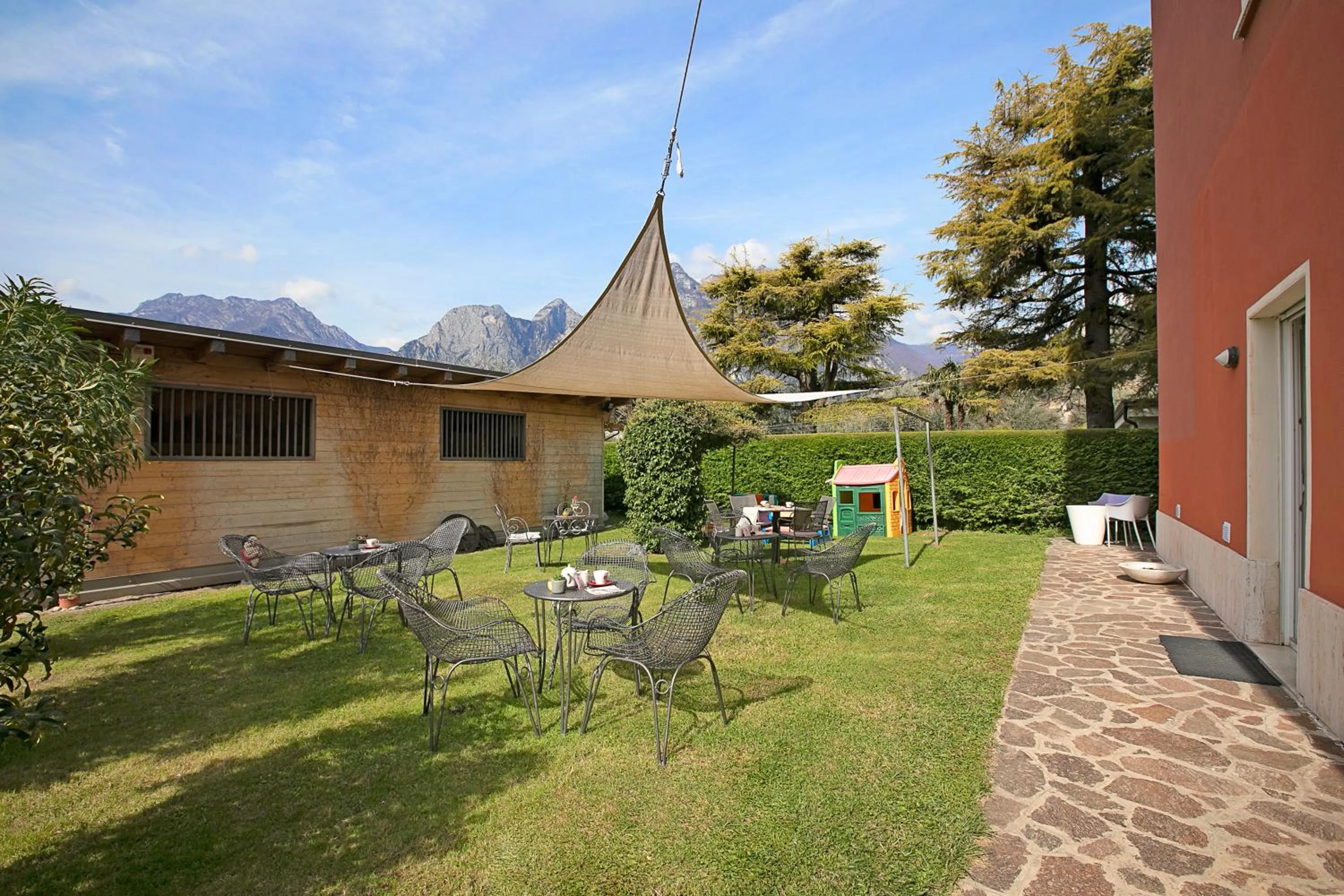 Garden in Bike & Wind Hotel Villa Maria