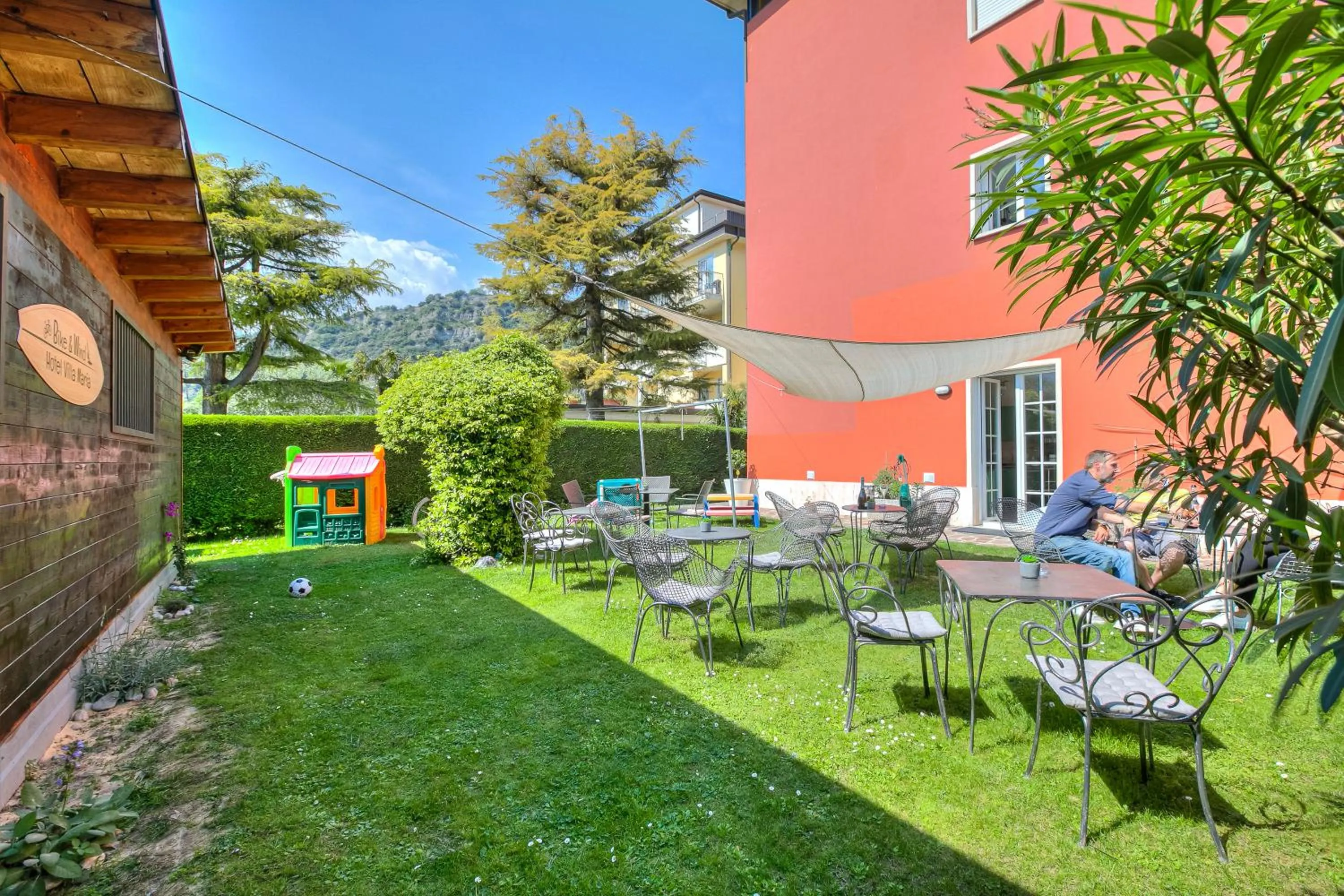Garden in Bike & Wind Hotel Villa Maria