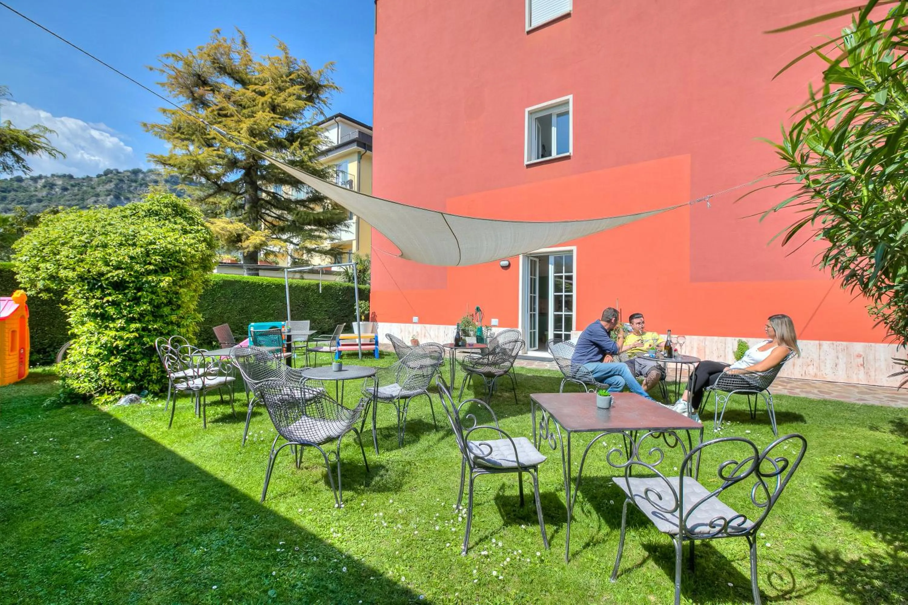 Dining area in Bike & Wind Hotel Villa Maria