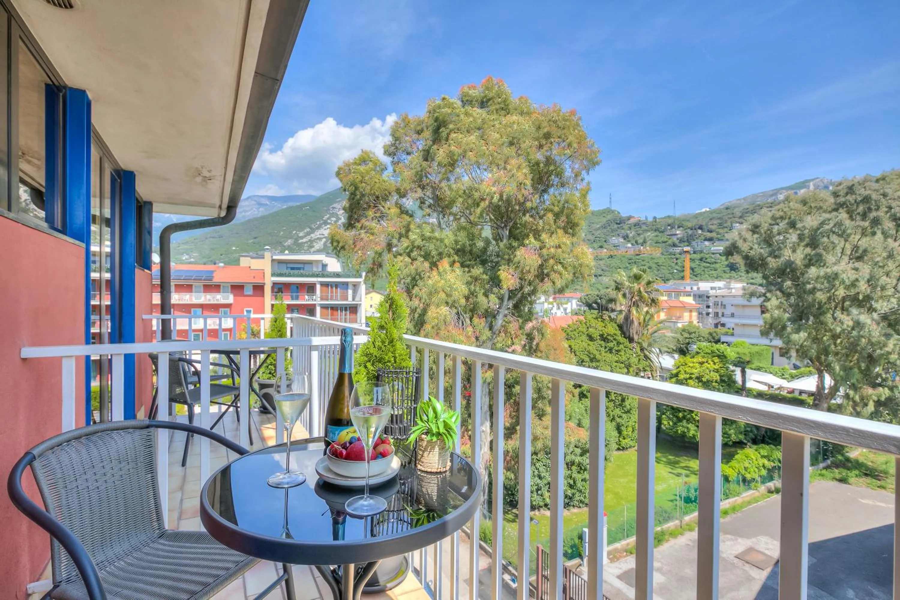 Balcony/Terrace in Bike & Wind Hotel Villa Maria