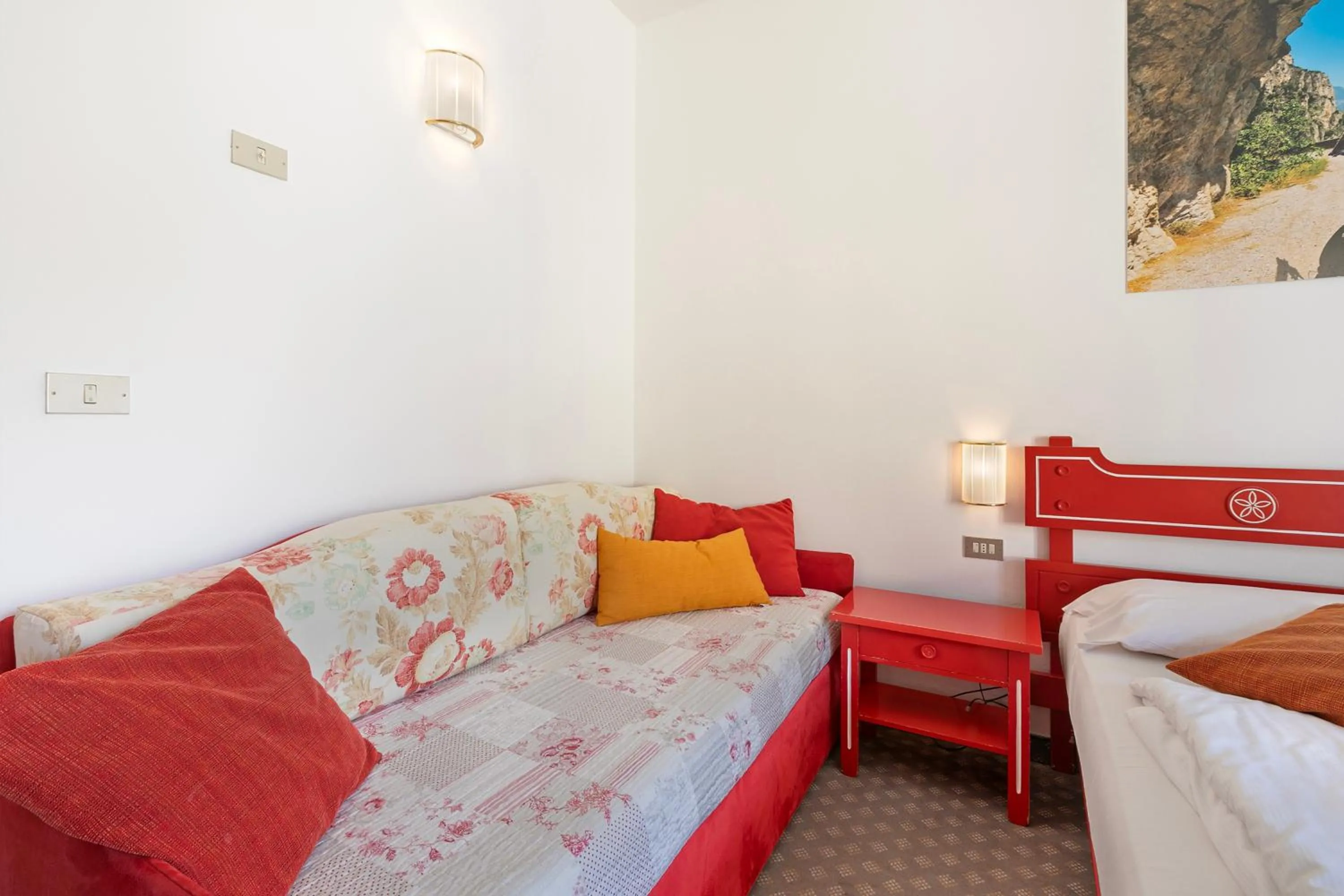 Bedroom, Bed in Bike & Wind Hotel Villa Maria