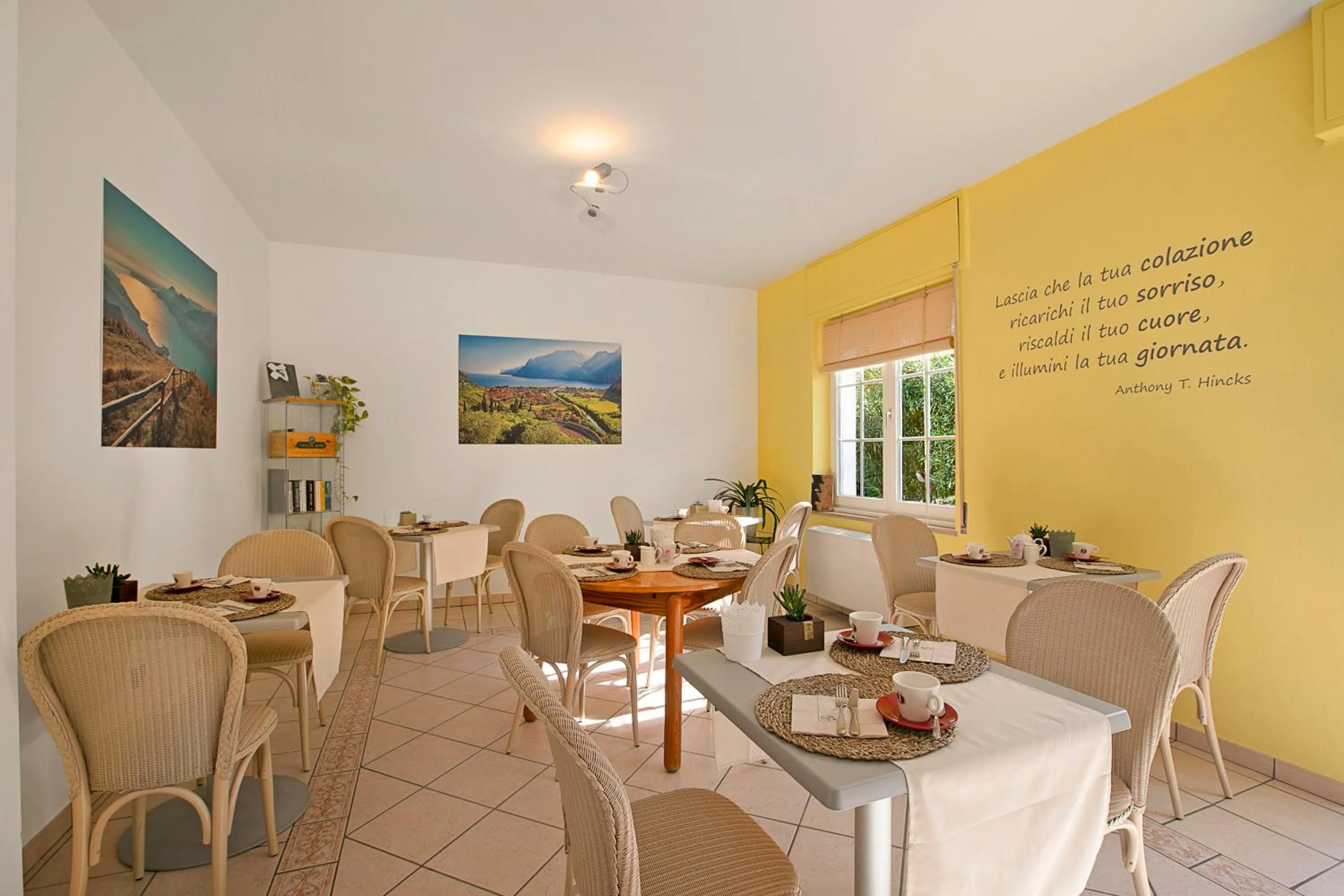 Dining area in Bike & Wind Hotel Villa Maria