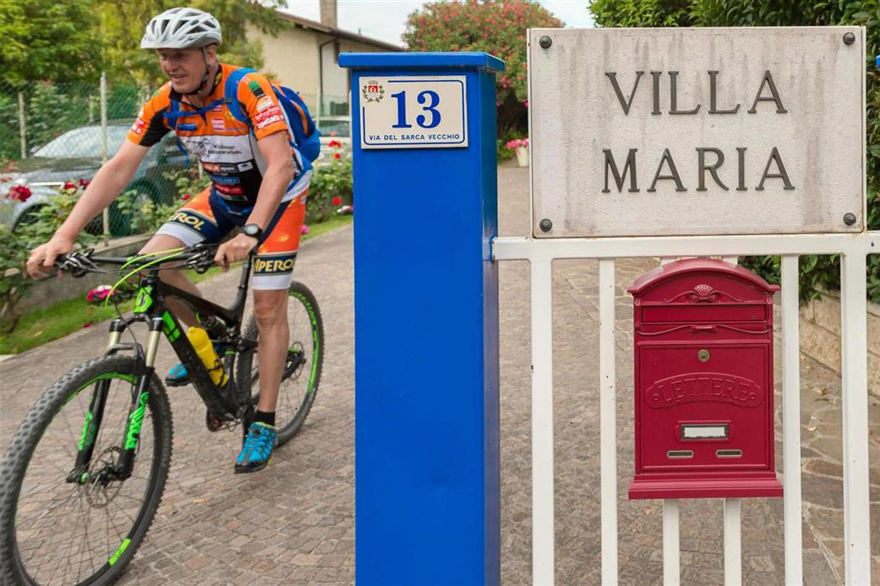 Facade/entrance in Bike & Wind Hotel Villa Maria