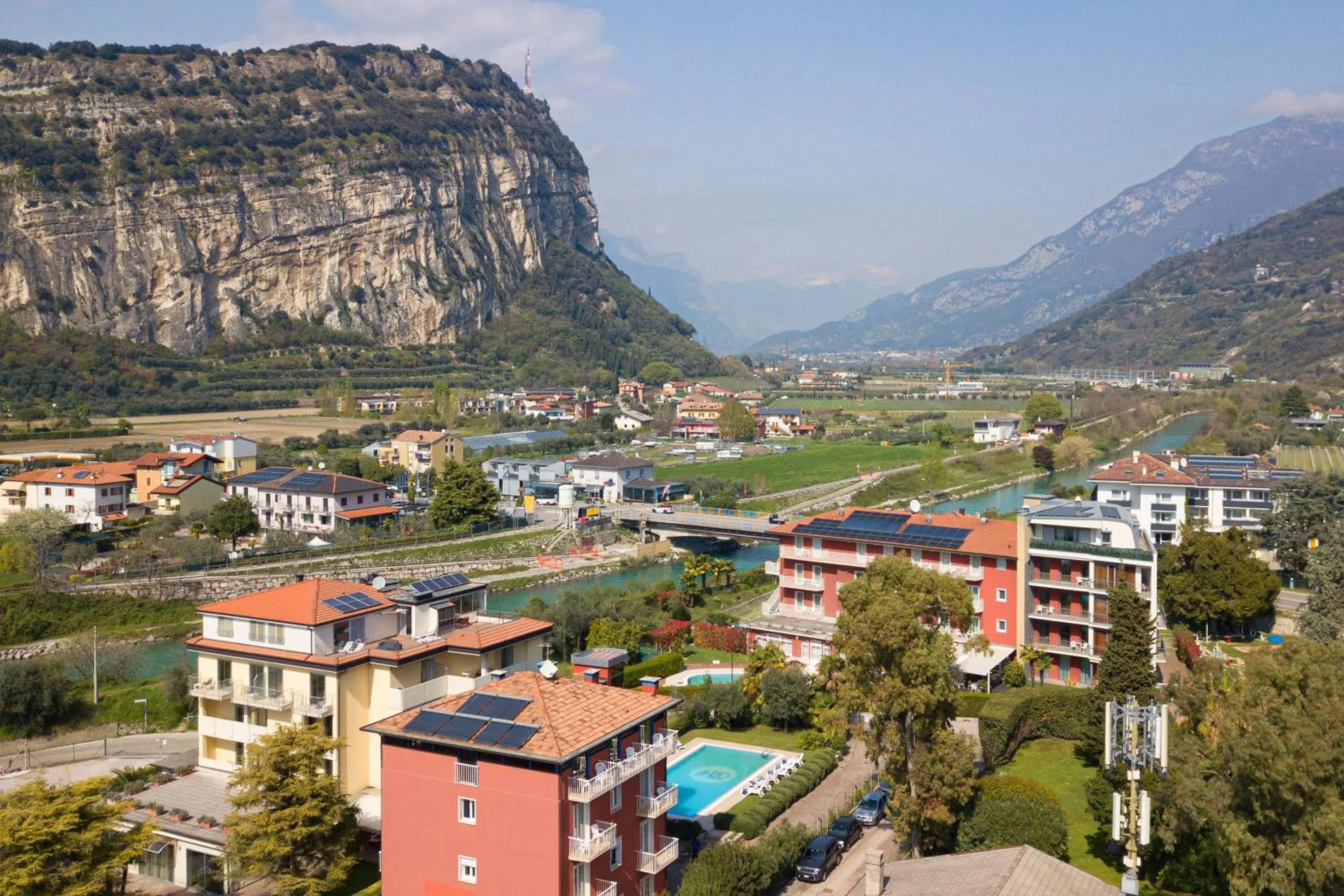 Bird's eye view in Bike & Wind Hotel Villa Maria
