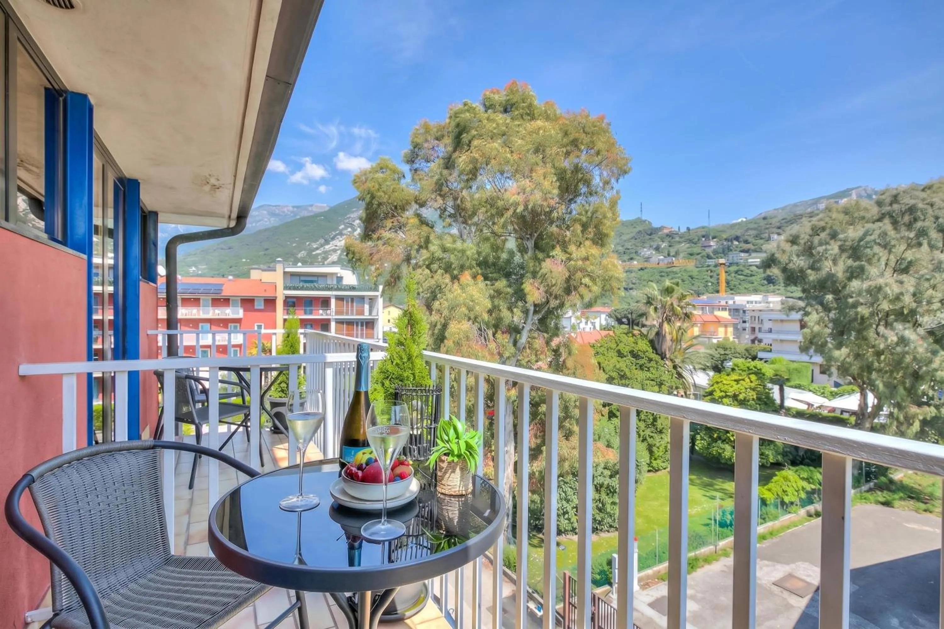 Balcony/Terrace in Bike & Wind Hotel Villa Maria
