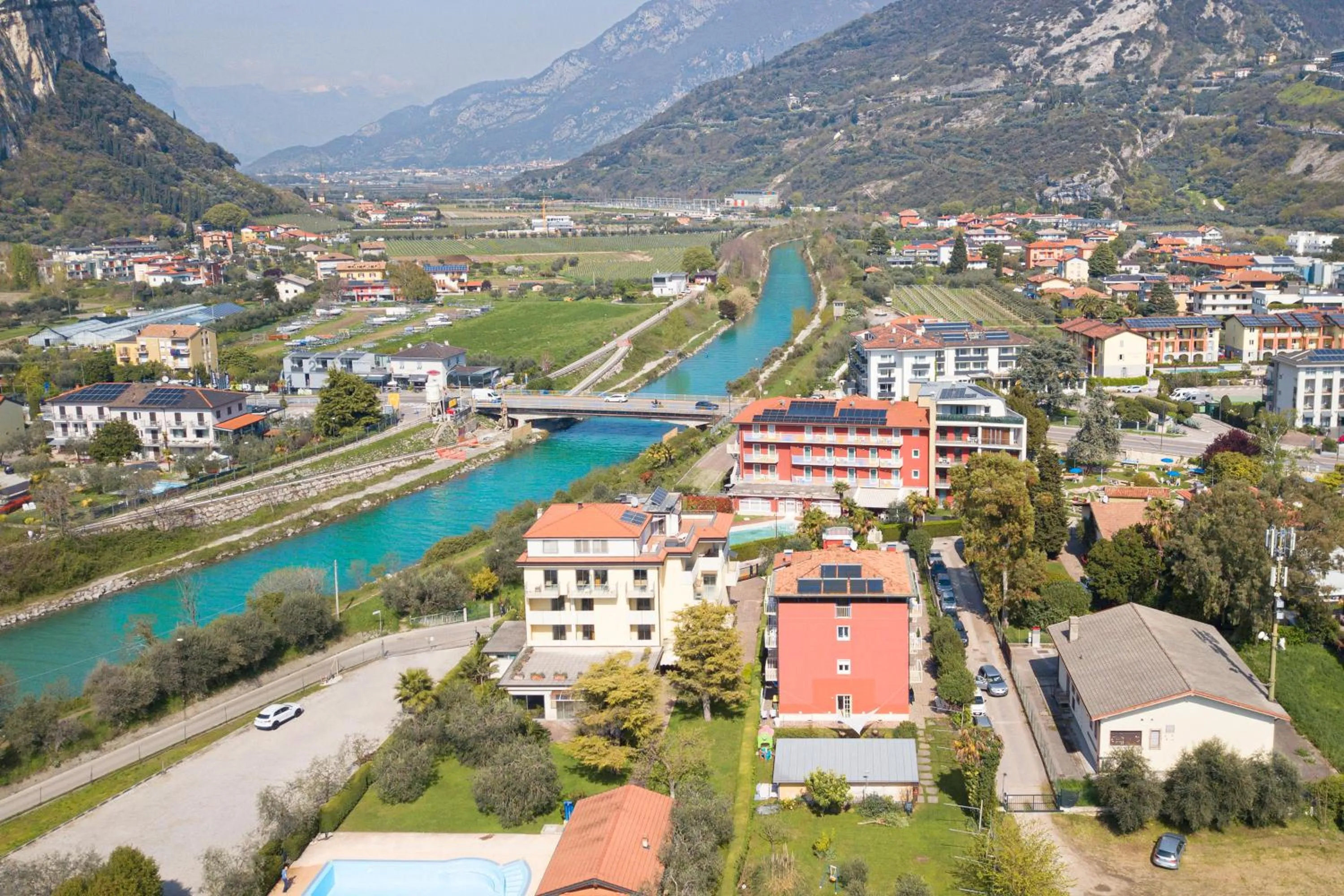 Bird's eye view in Bike & Wind Hotel Villa Maria