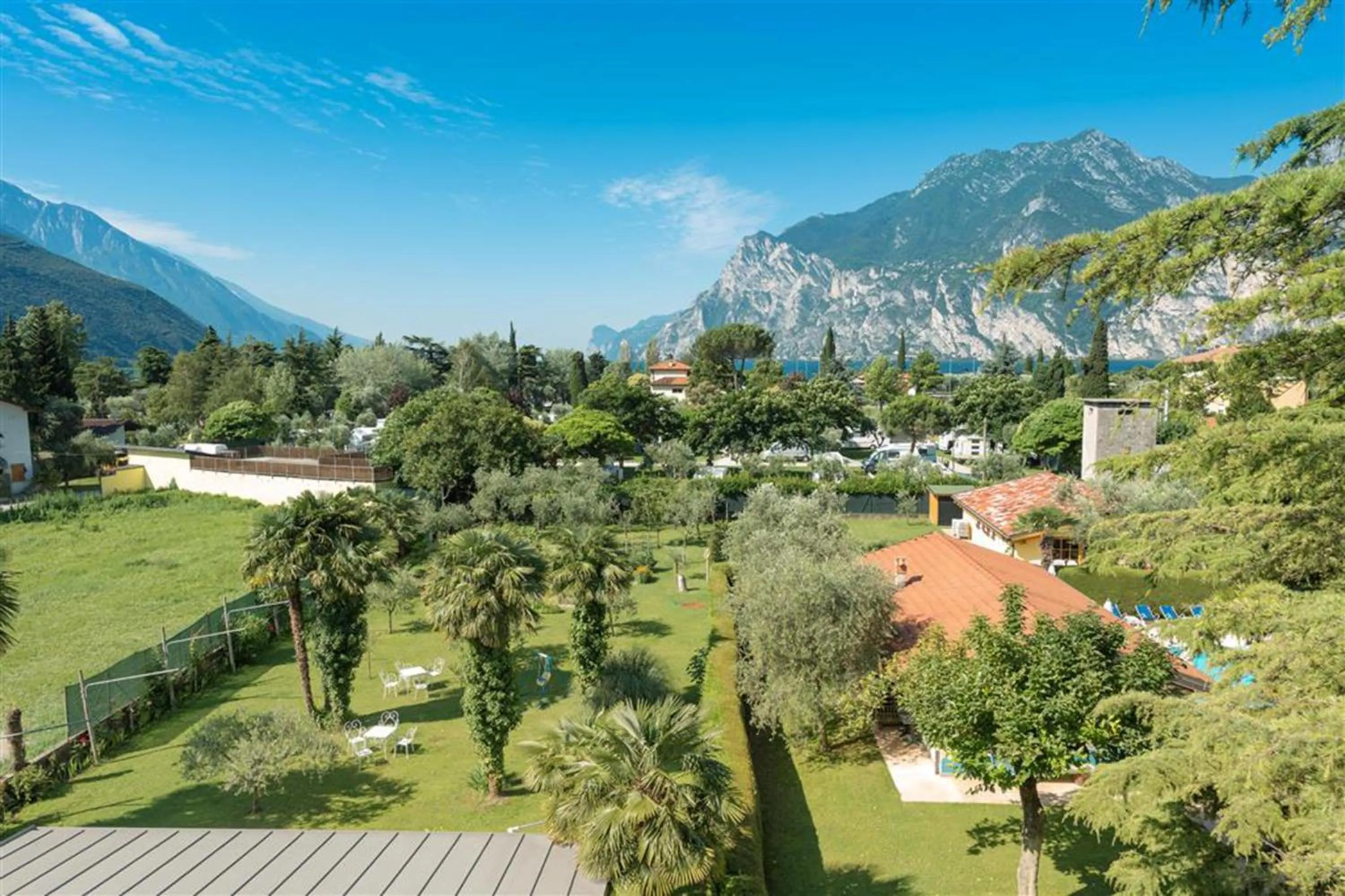Garden in Bike & Wind Hotel Villa Maria