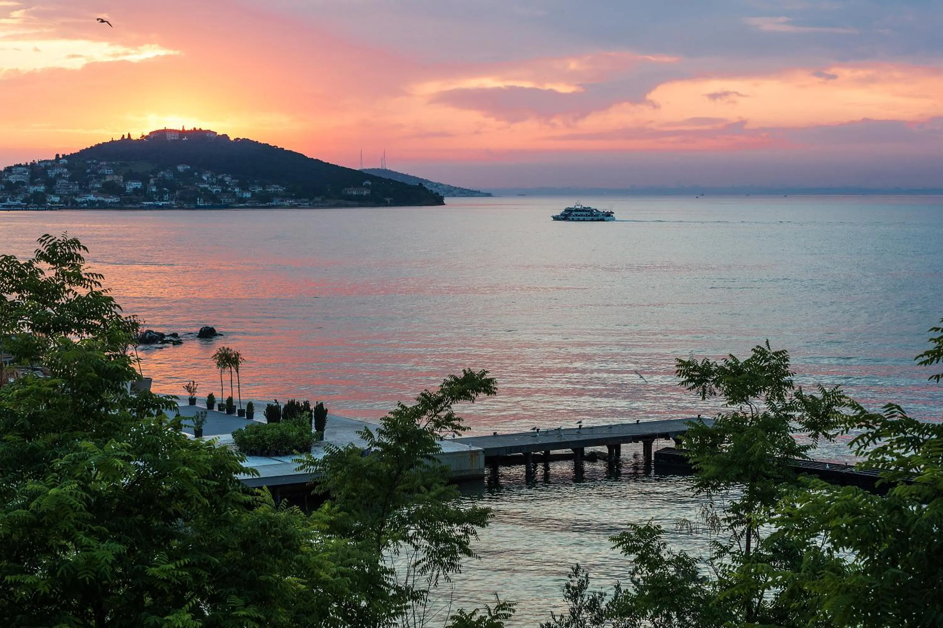 Natural landscape in Princes' Palace Resort, Buyukada