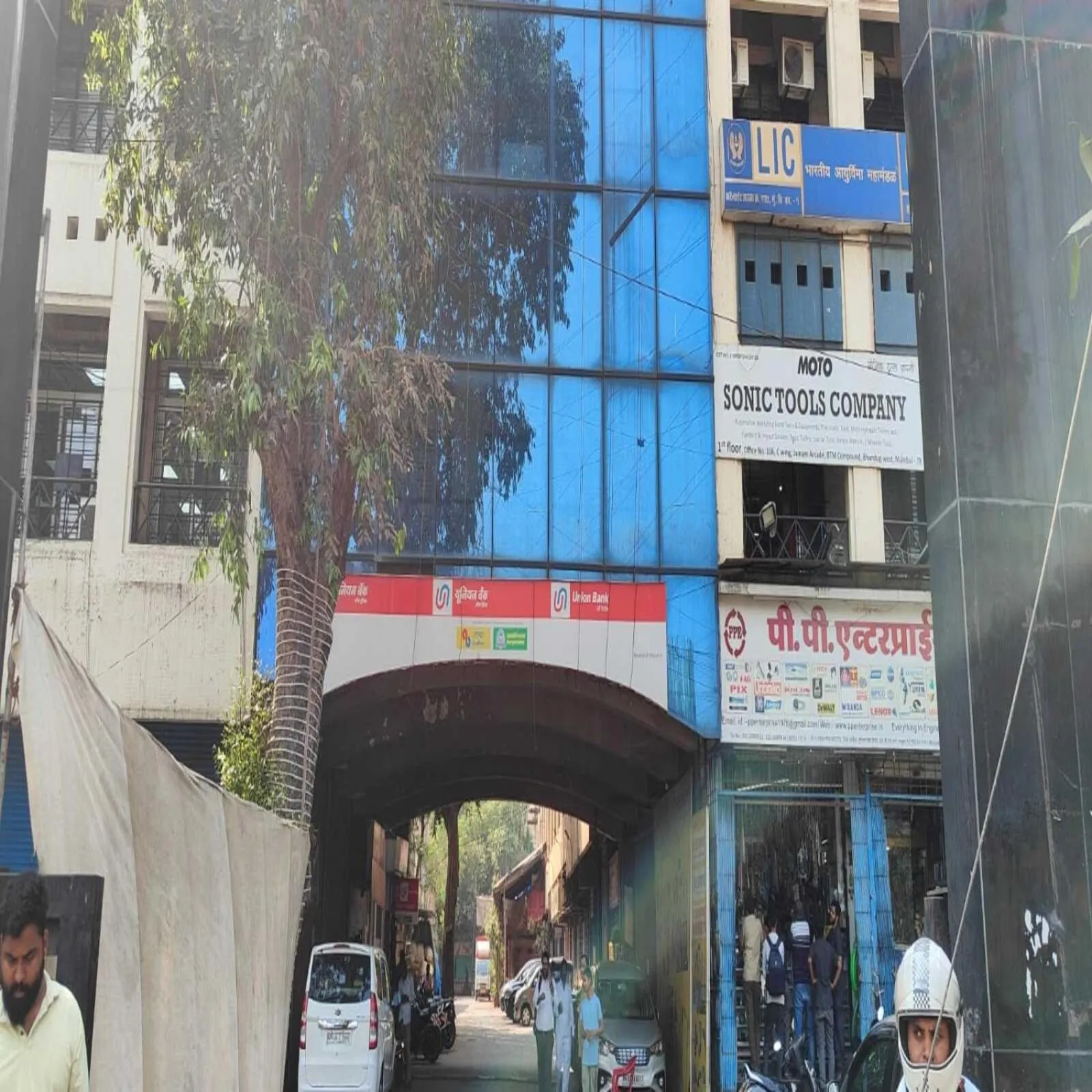 Property building in Hotel Blue Sky Residency