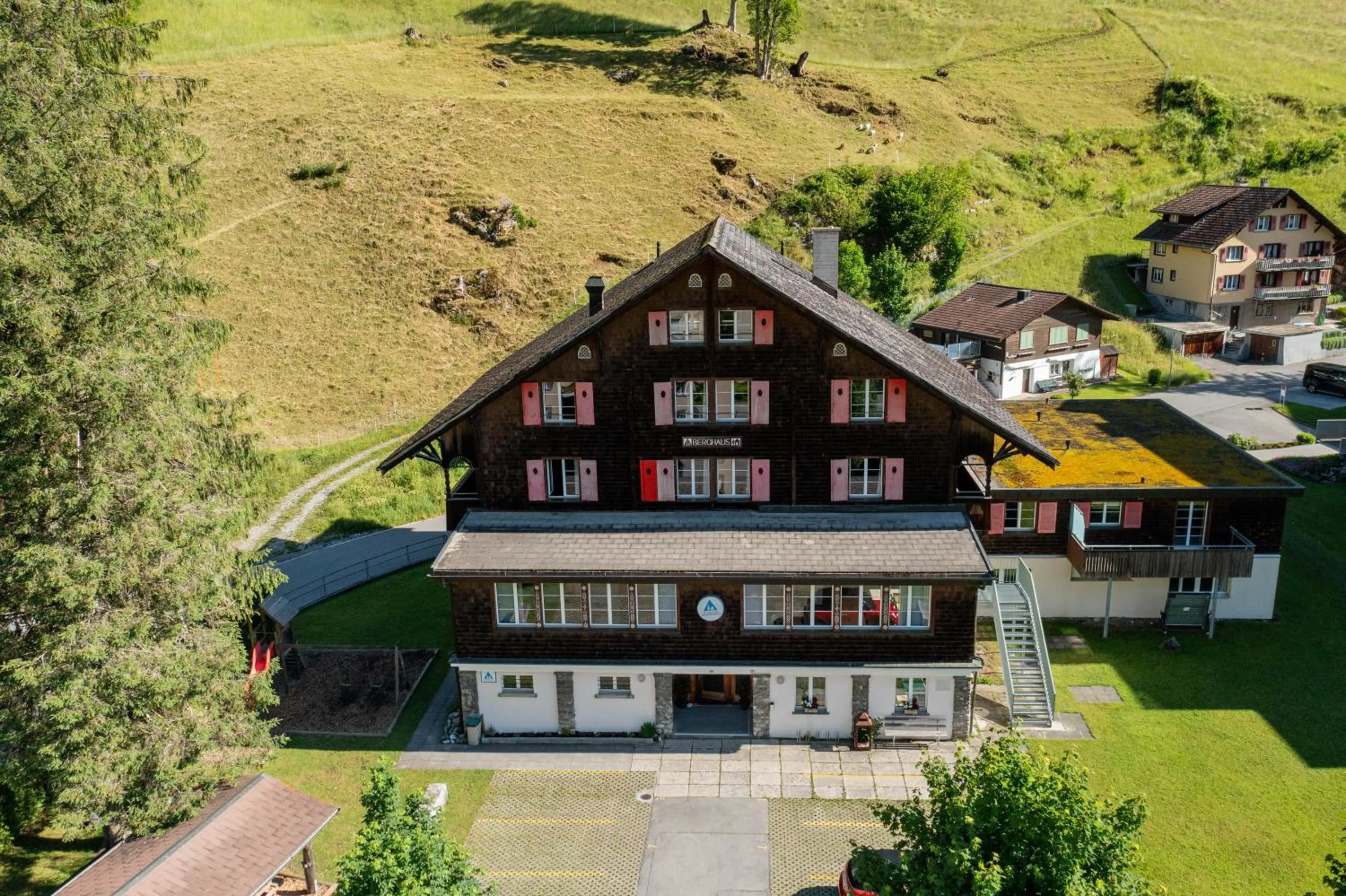 Property building in Engelberg Youth Hostel