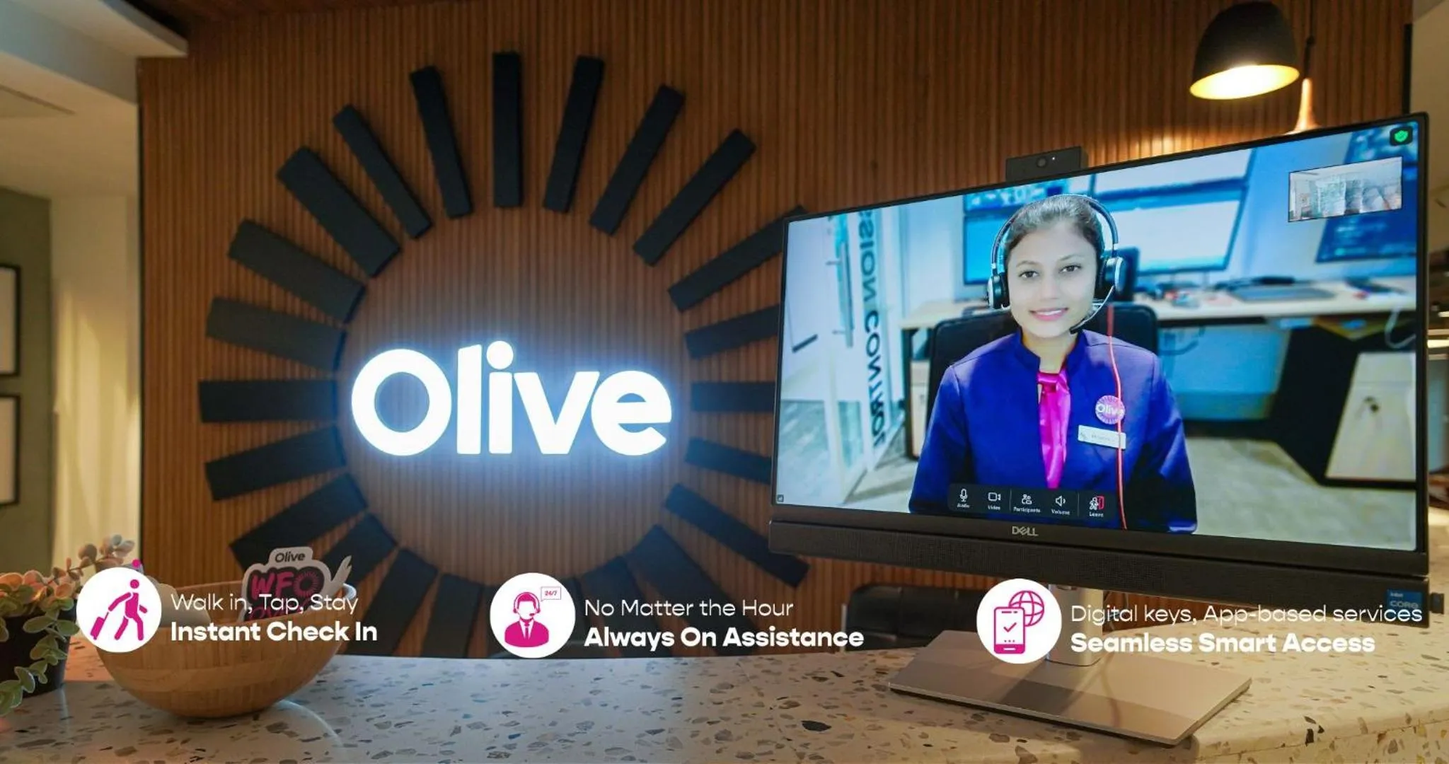 Lobby or reception in Olive Hotel Palace Road by Embassy Group