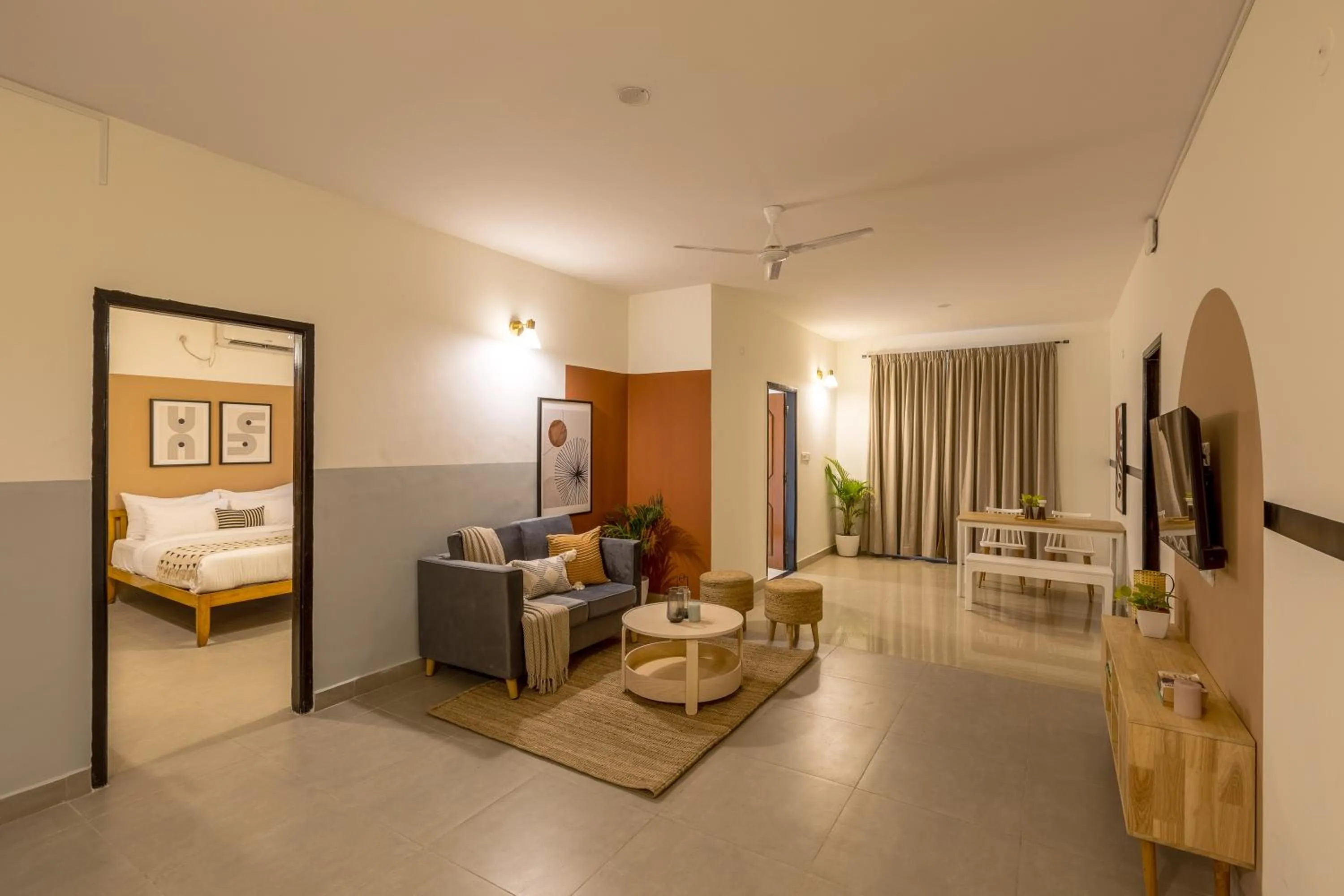 Living room, Bed in Olive Hotel Palace Road by Embassy Group