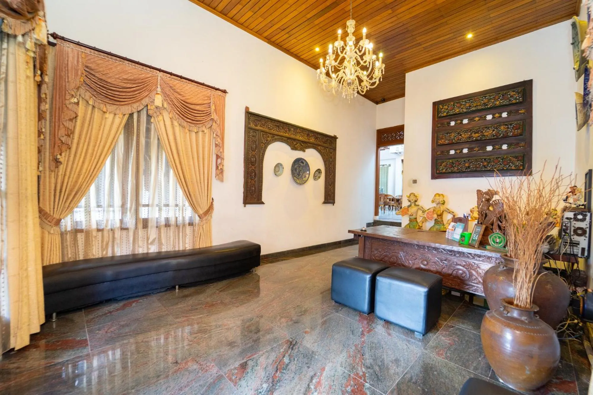 Lobby or reception in D Ajenk Boutique Guesthouse