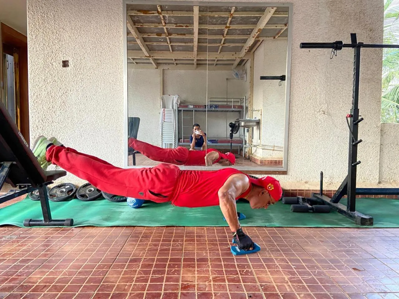 Fitness centre/facilities in Beach Paradise Miramar Goa