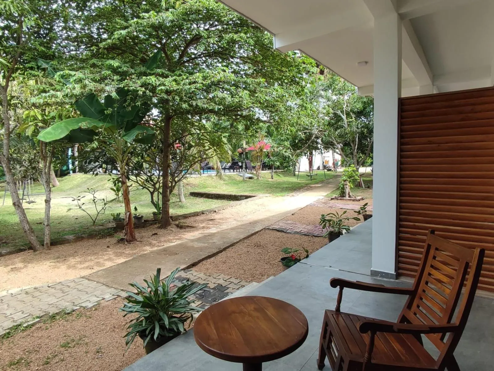 Patio in Weligama Ocean Breeze