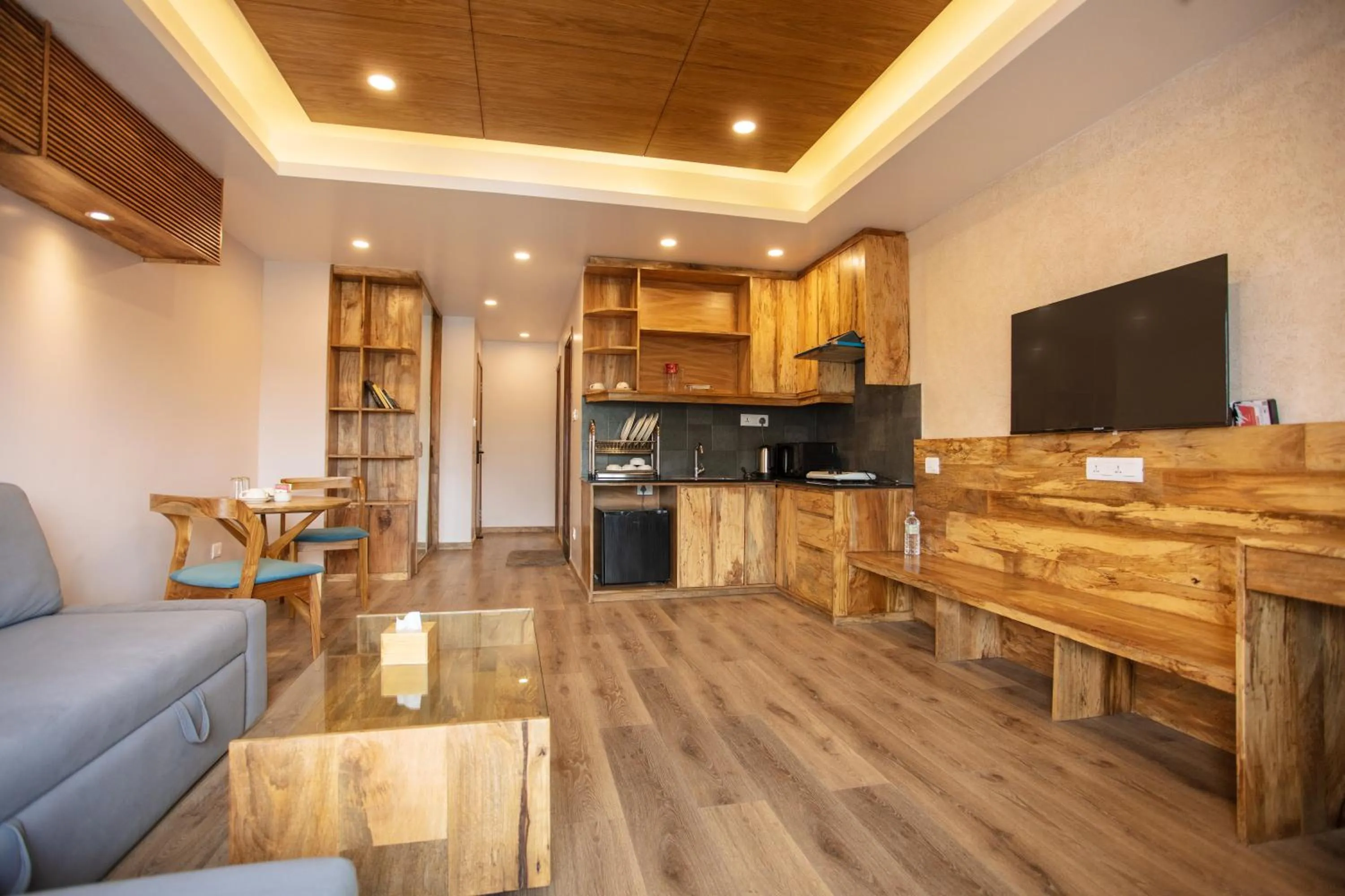 Kitchen or kitchenette in HOTEL BHRIKUTI TARA