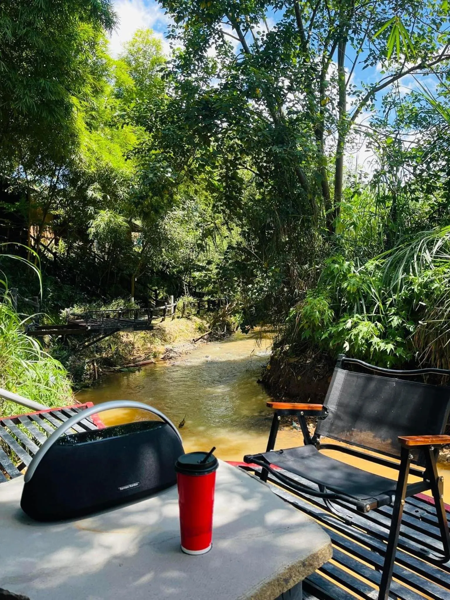 Garden view in White Villa Đà Lạt
