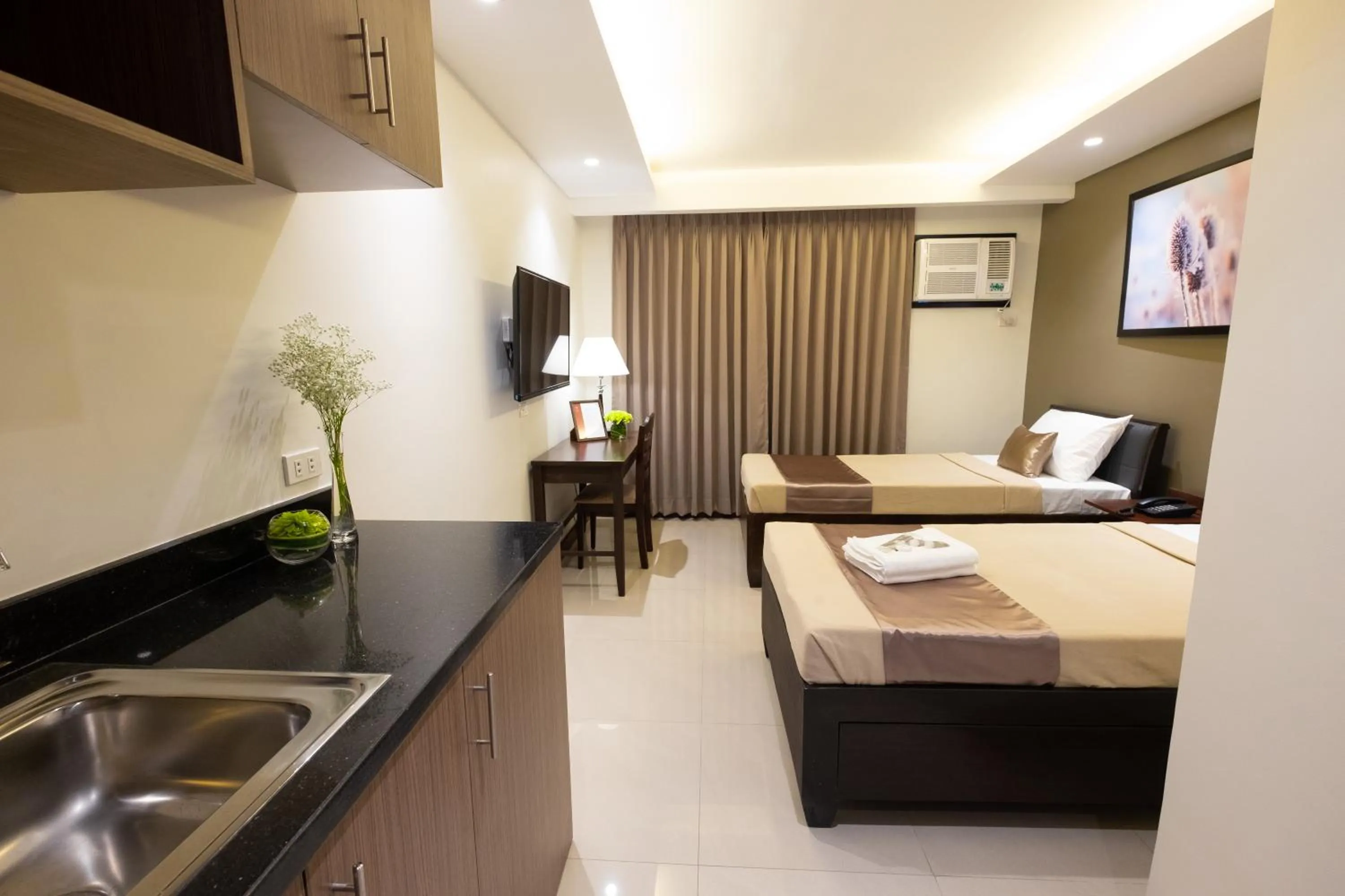 Bedroom in Soleil Suites Cebu