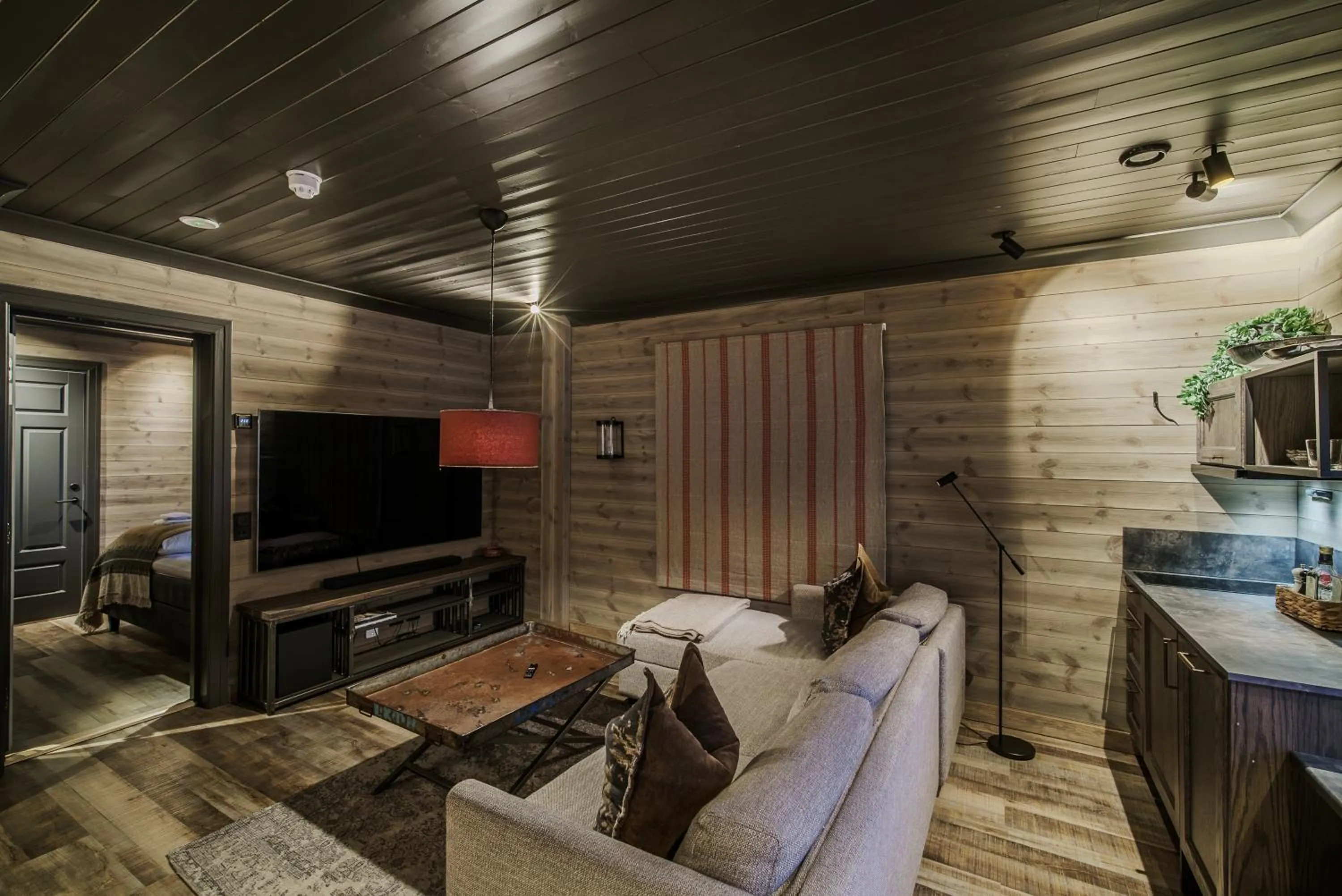 Living room in Bokhandel'n Gjestehus