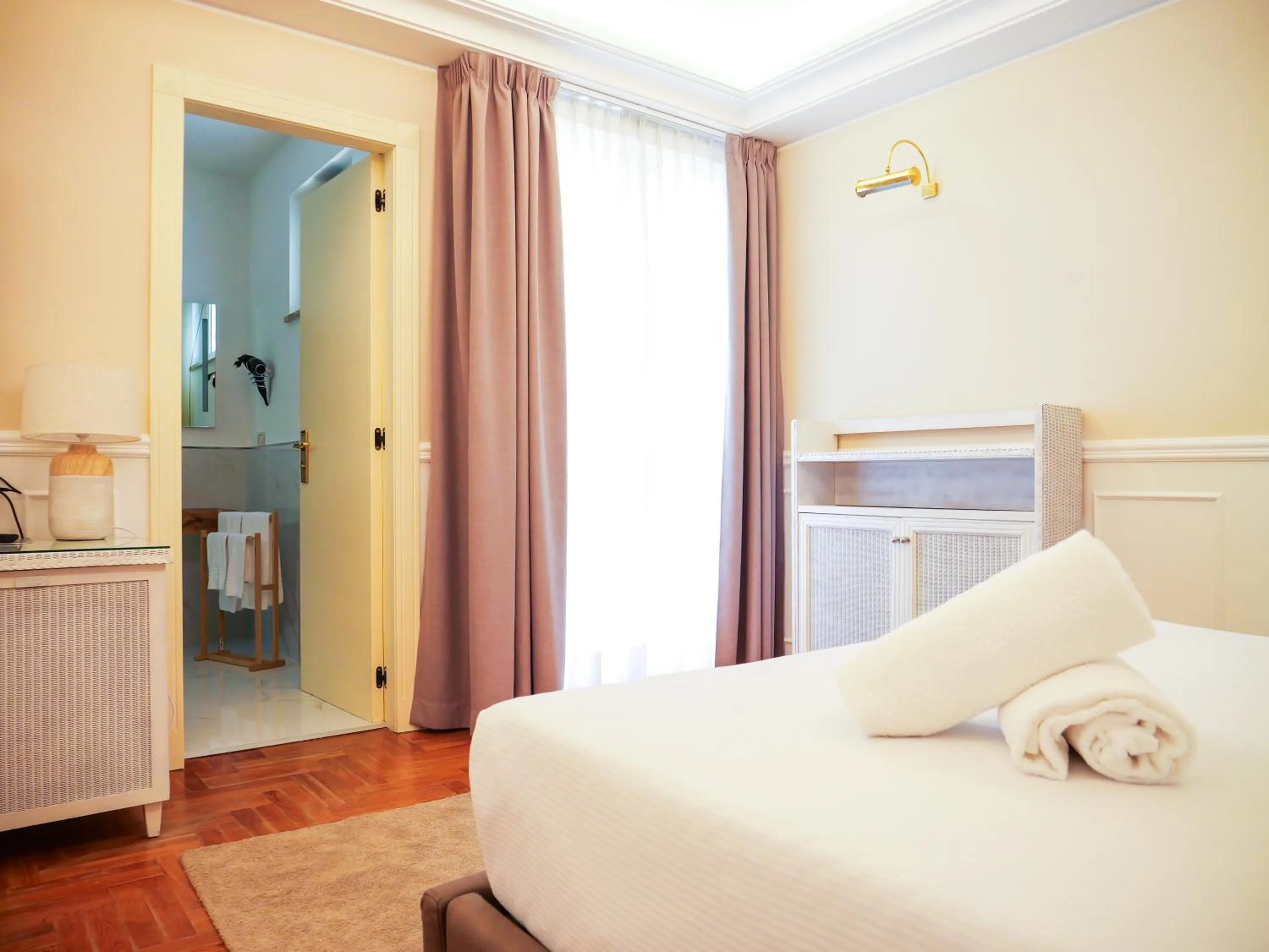 towels, Bed in Giardino Dei Principi d'Abruzzo