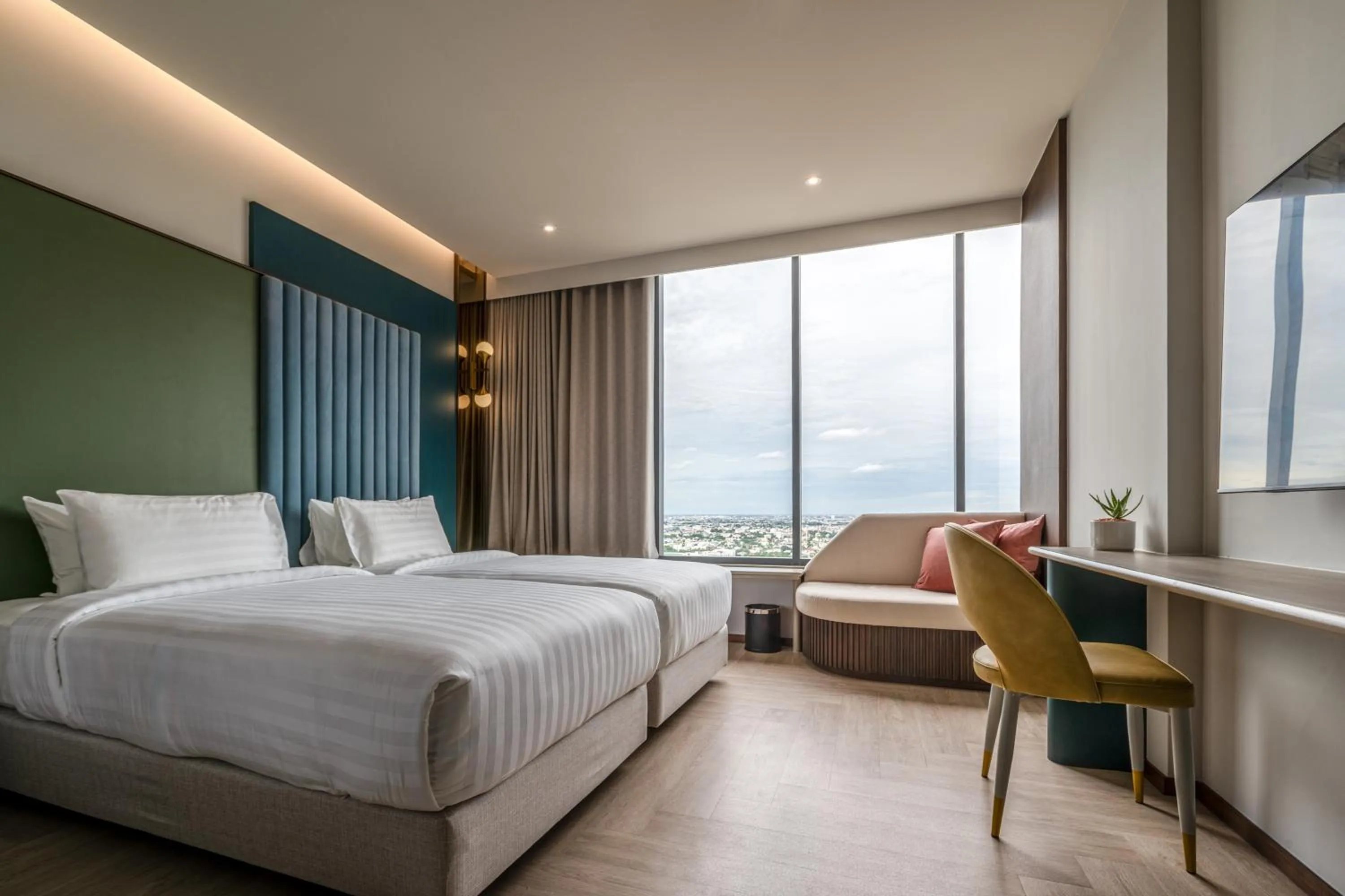 Bedroom, Bed in The Quarter Ratchayothin by UHG