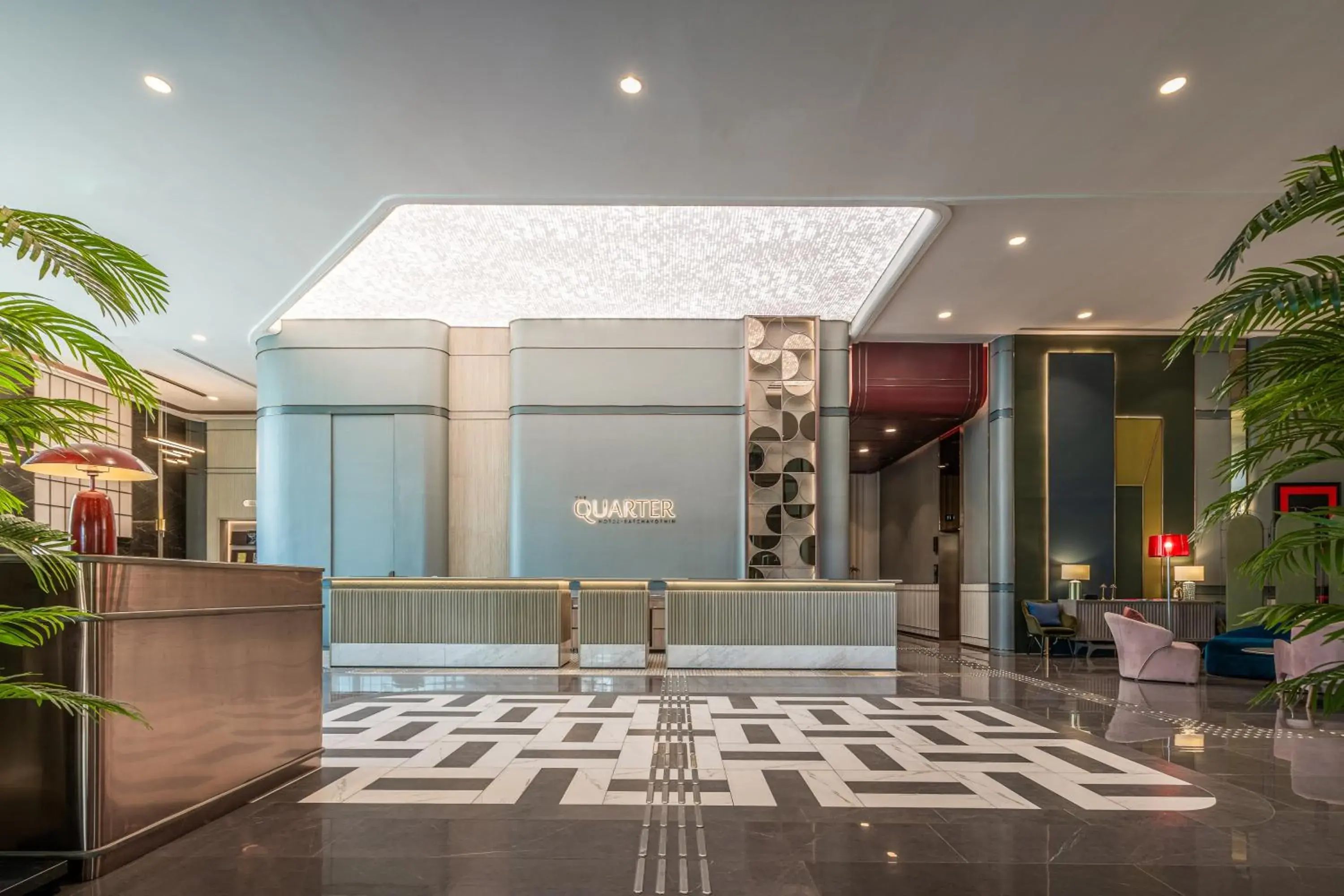 Lobby or reception in The Quarter Ratchayothin by UHG Lobby or reception in The Quarter Ratchayothin by UHG