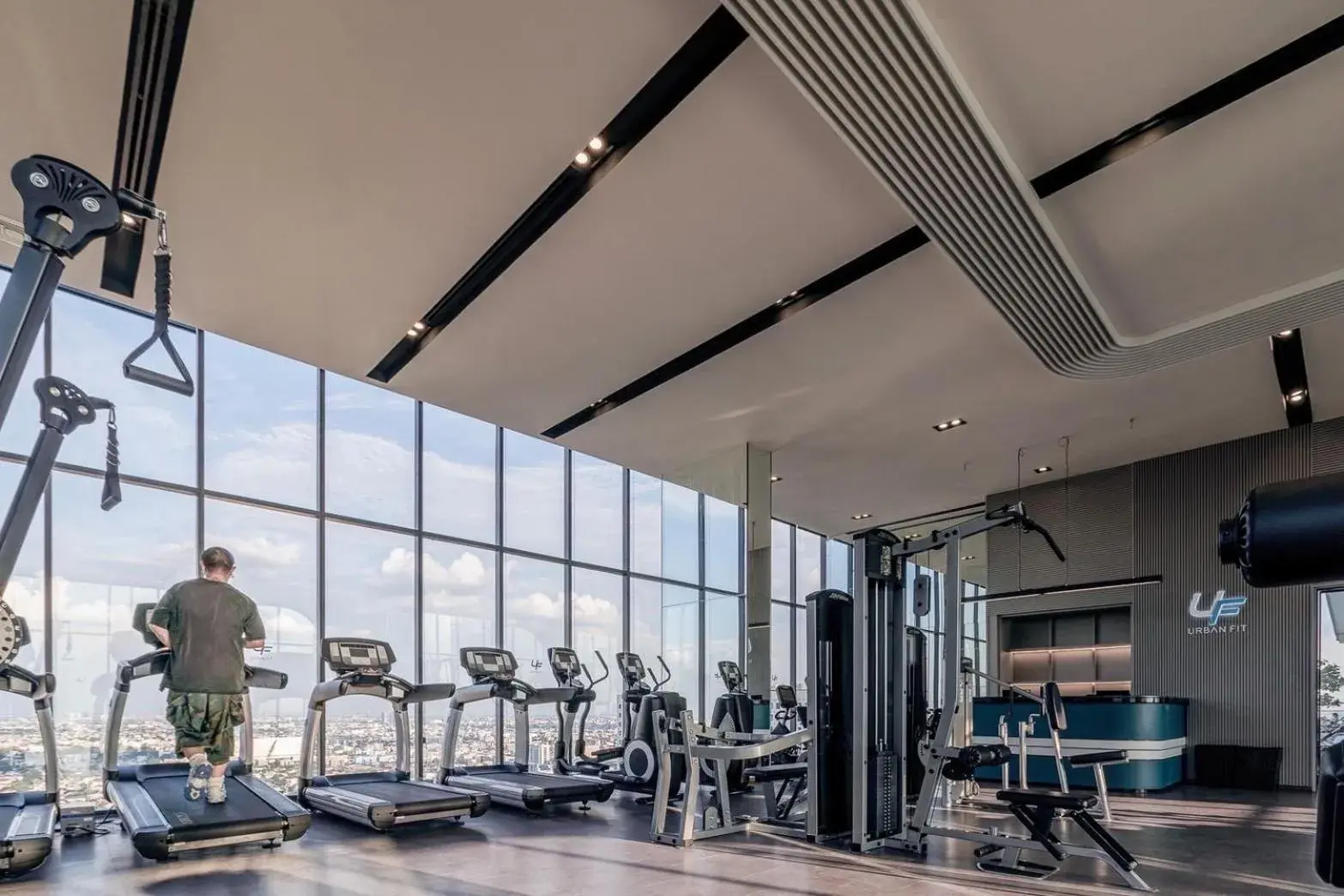 Fitness centre/facilities in The Quarter Ratchayothin by UHG Fitness centre/facilities in The Quarter Ratchayothin by UHG