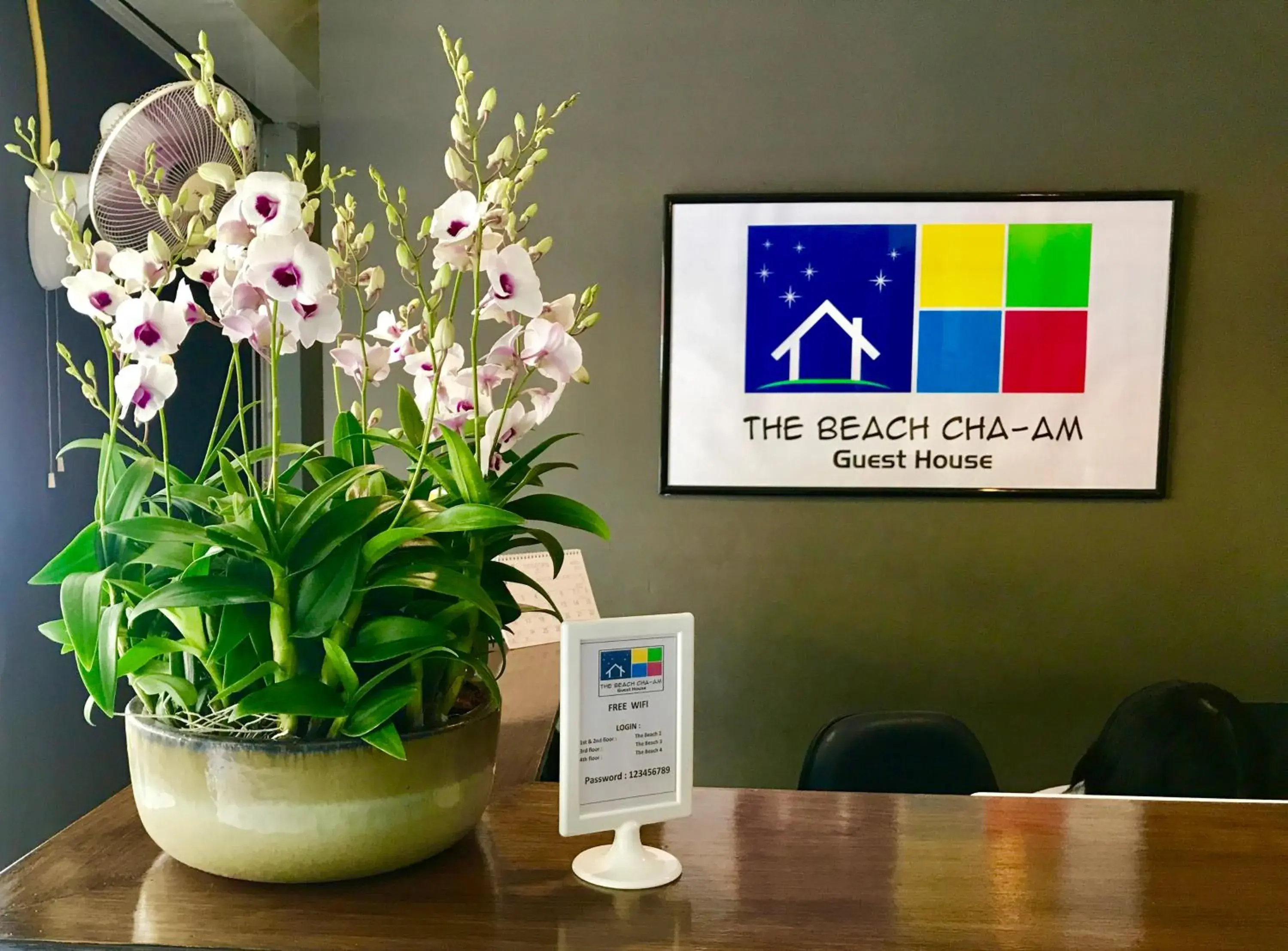 Lobby or reception in THE BEACH CHA AM Guest House Lobby or reception in THE BEACH CHA AM Guest House