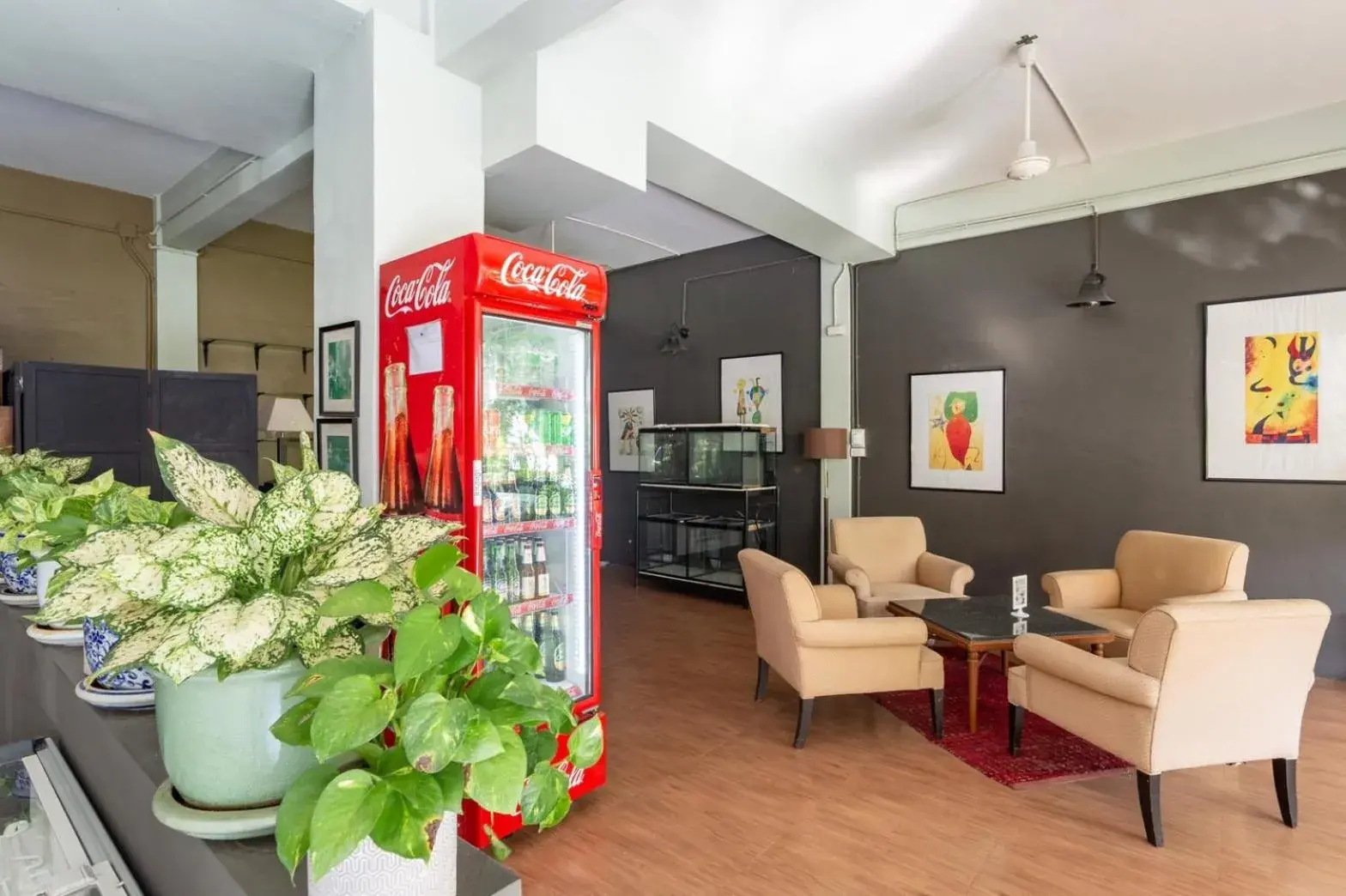 Lobby or reception in THE BEACH CHA AM Guest House Lobby or reception in THE BEACH CHA AM Guest House