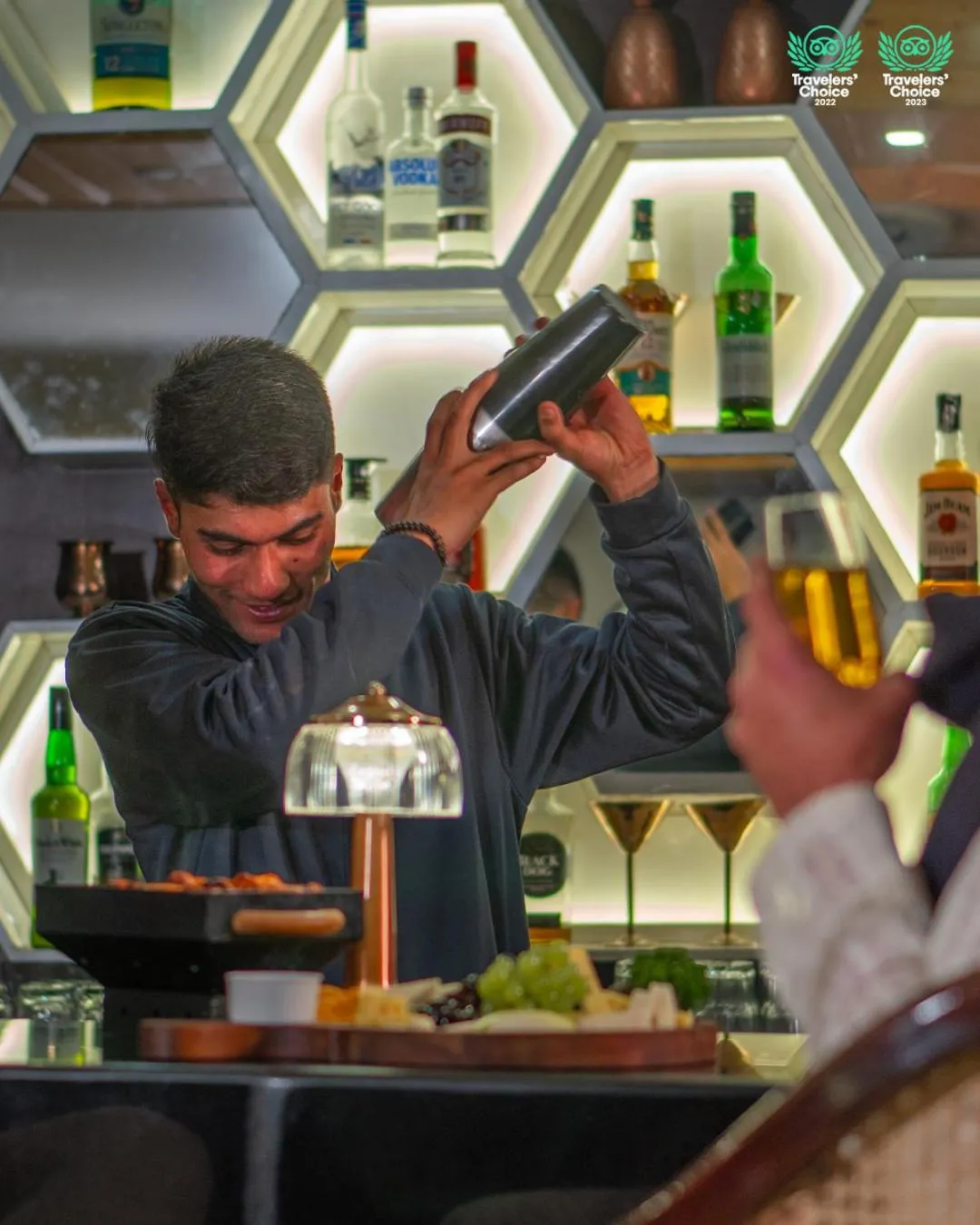 Food and drinks in Woodrock Luxury Boutique Hotel