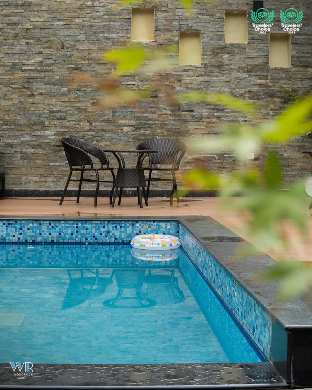 Swimming pool in Woodrock Luxury Boutique Hotel