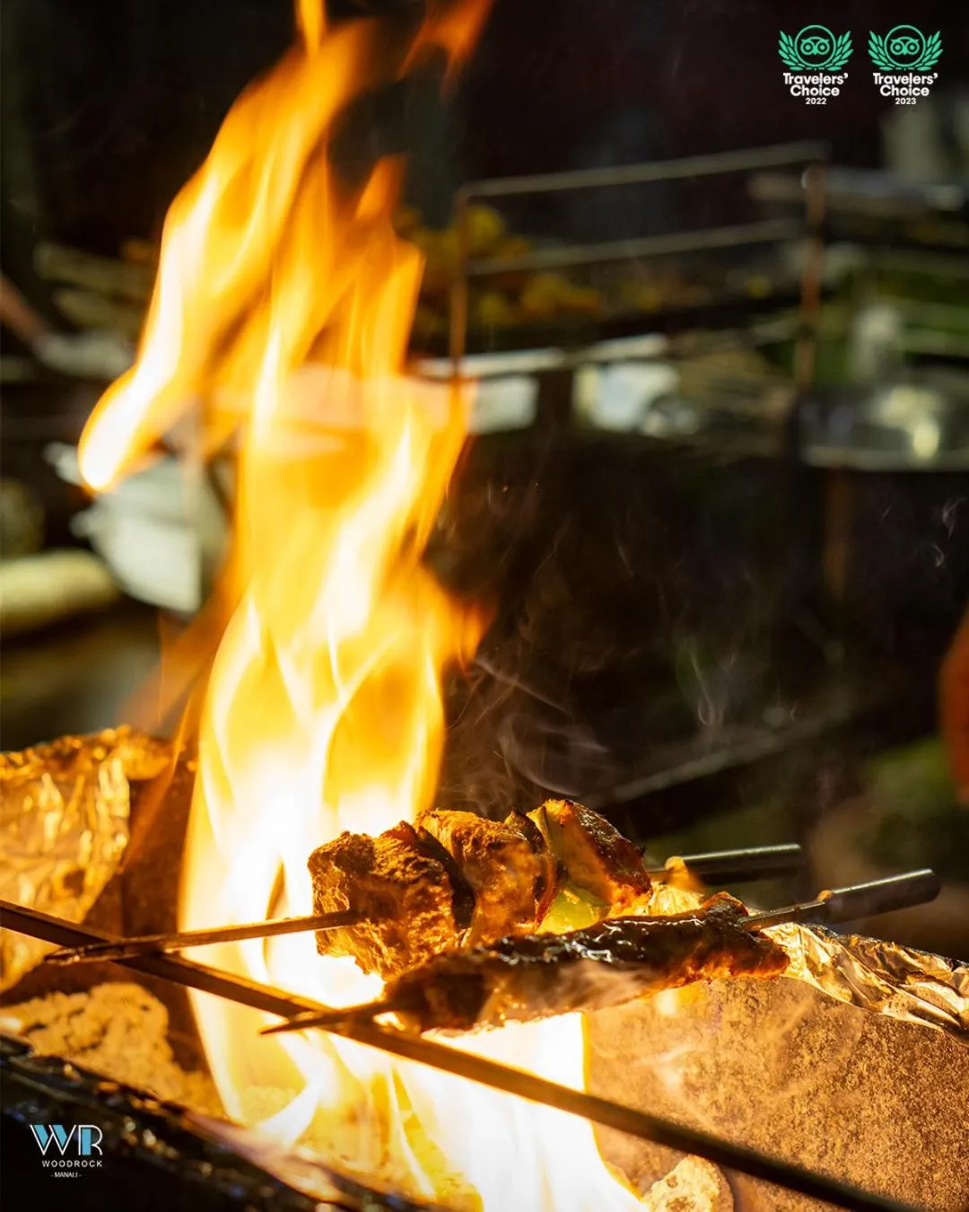 BBQ facilities in Woodrock Luxury Boutique Hotel