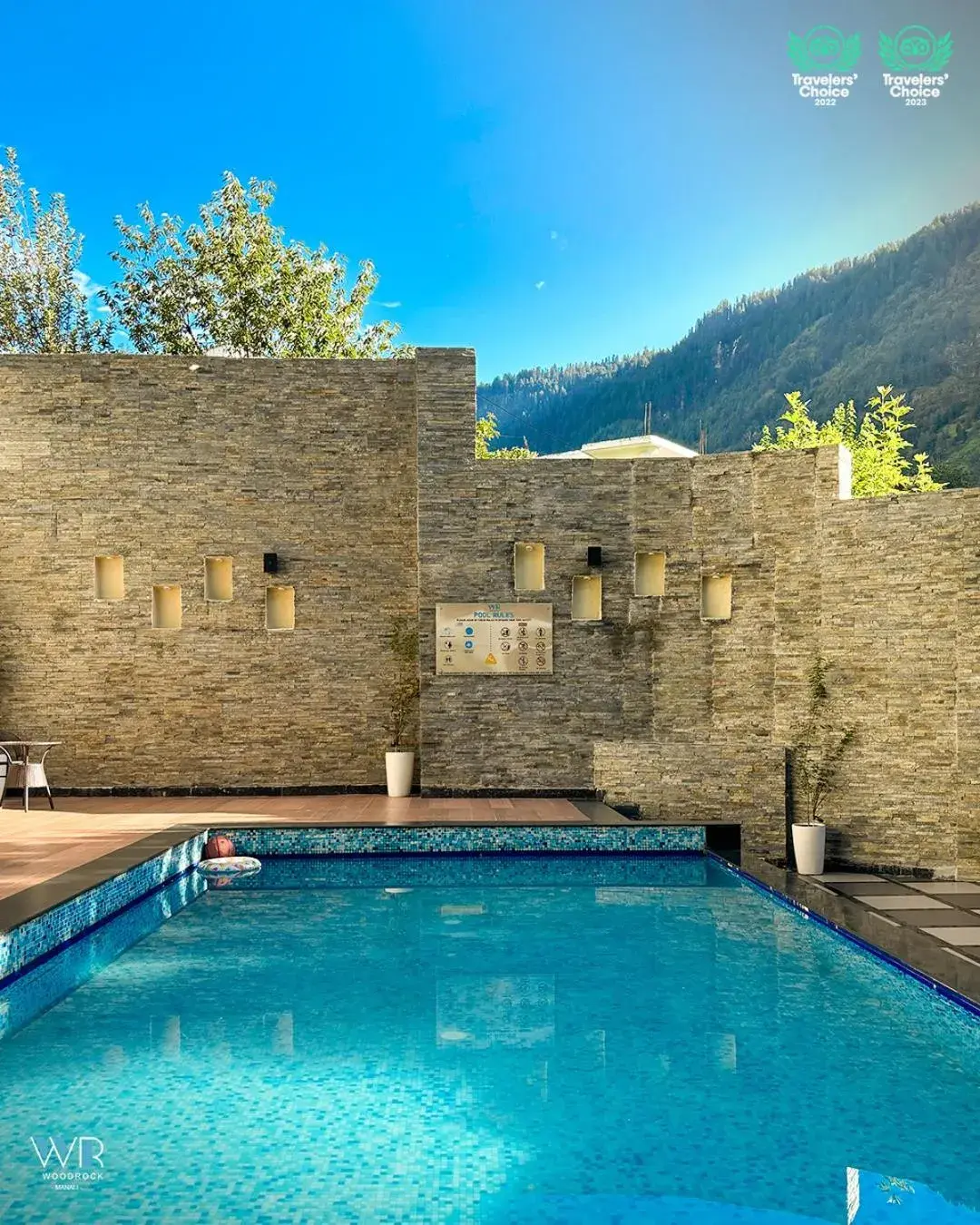 Swimming pool in Woodrock Luxury Boutique Hotel Swimming pool in Woodrock Luxury Boutique Hotel