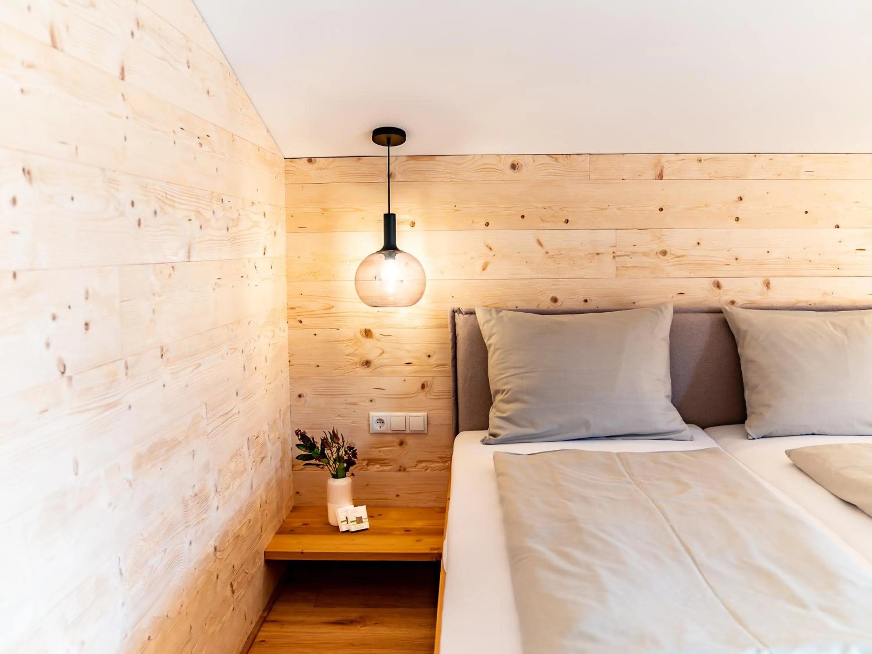 Bed in Berghotel Wald&Wiesn