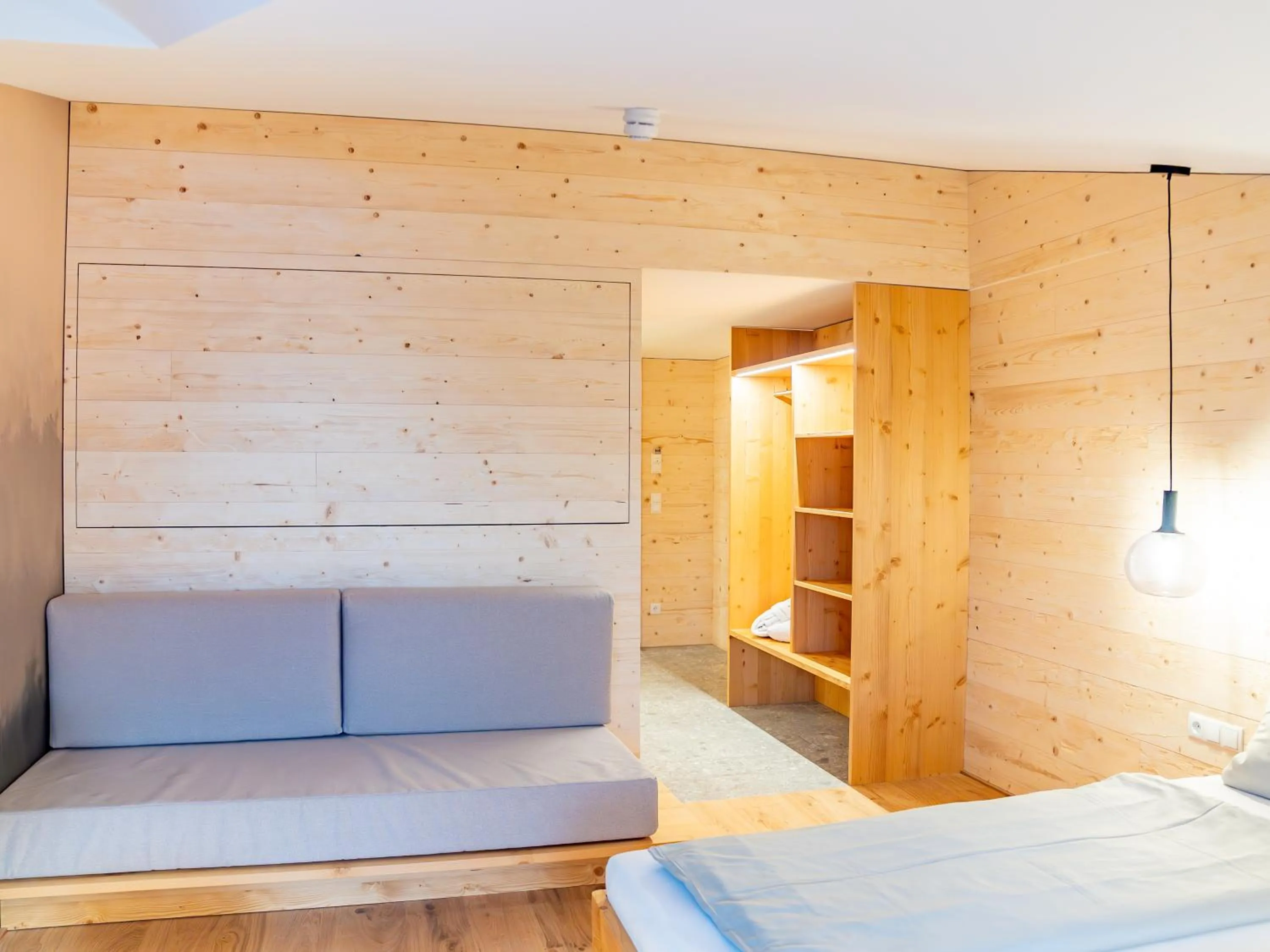Bed in Berghotel Wald&Wiesn