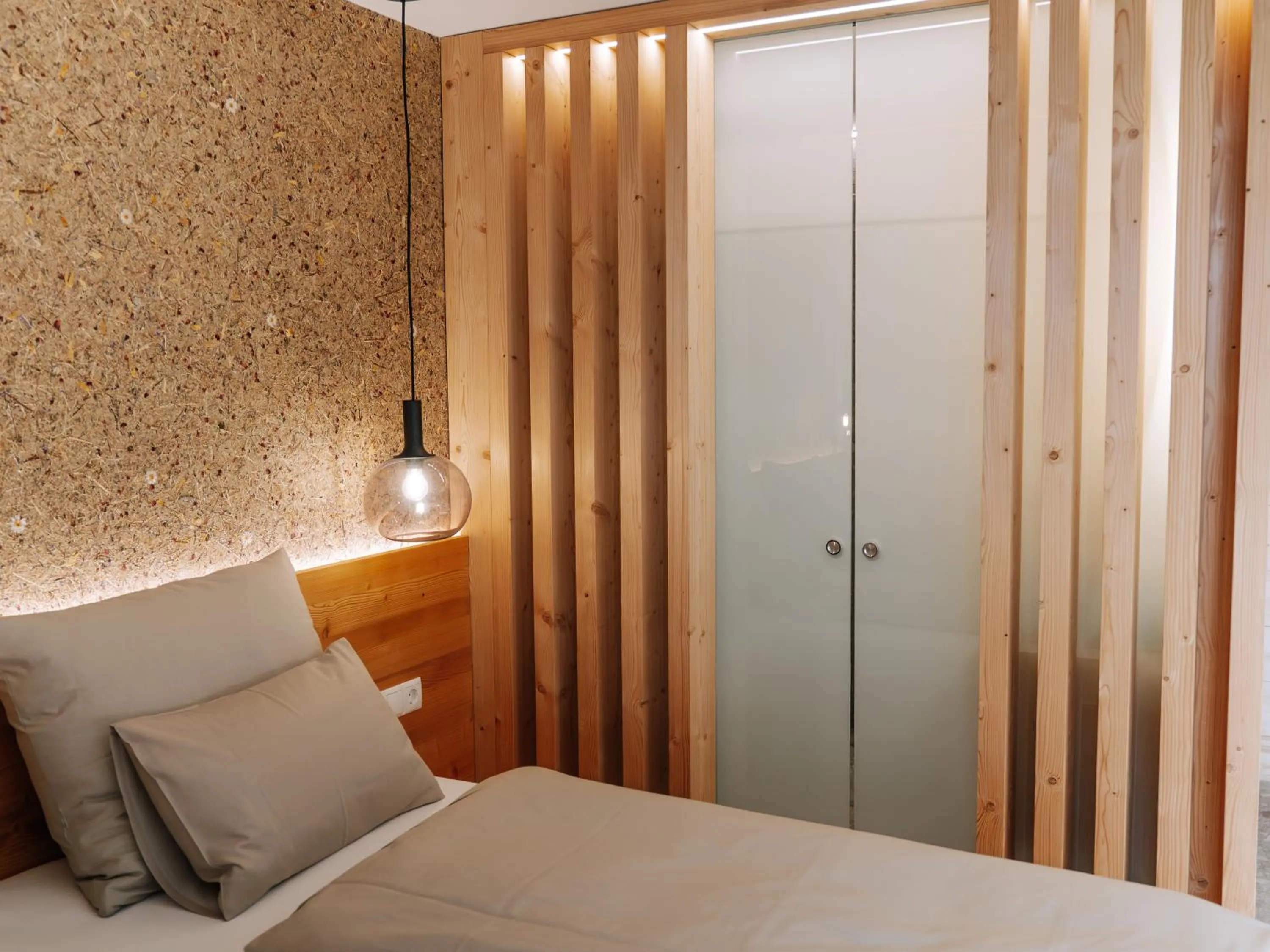 Bed in Berghotel Wald&Wiesn