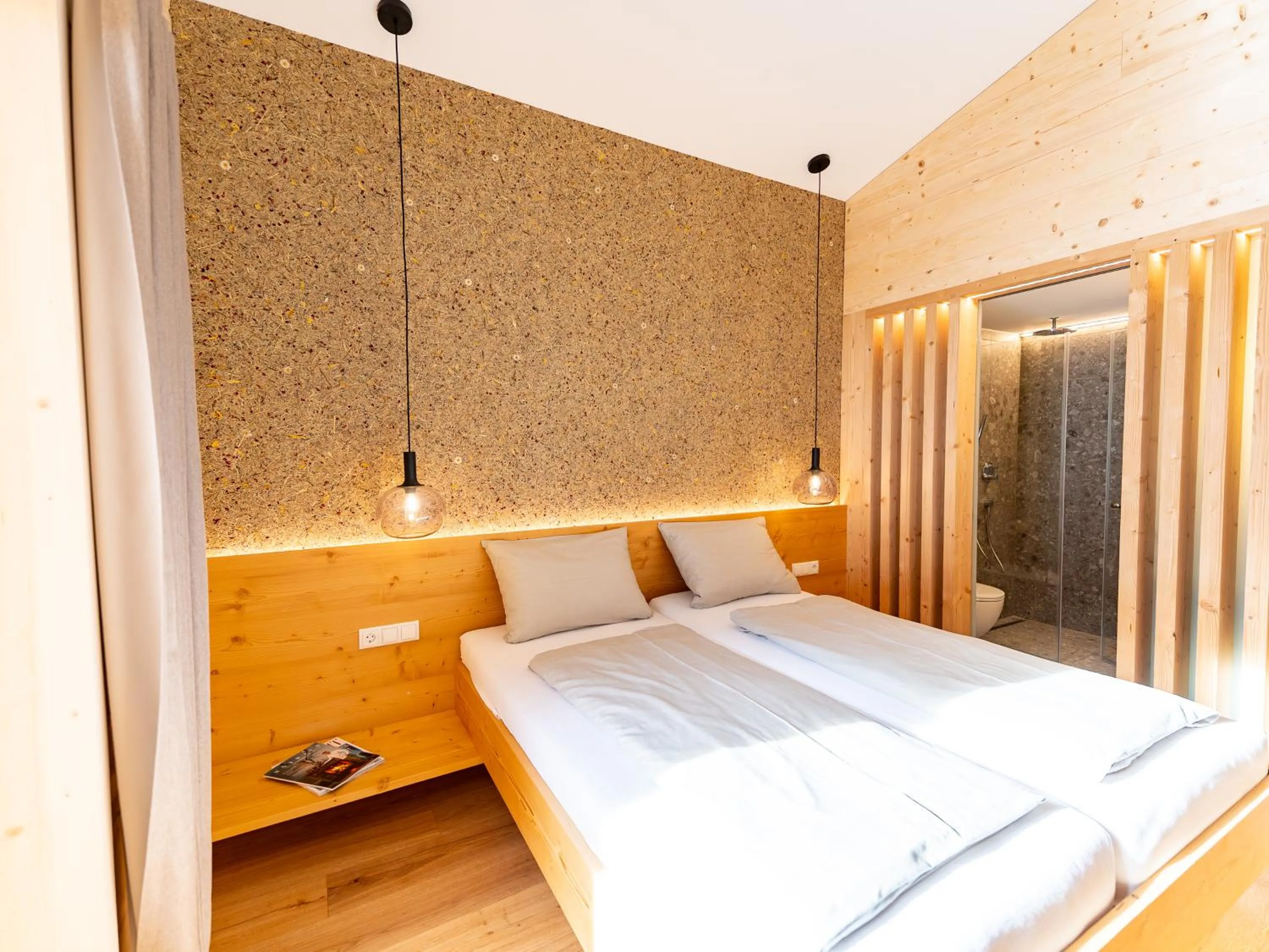 Bed in Berghotel Wald&Wiesn