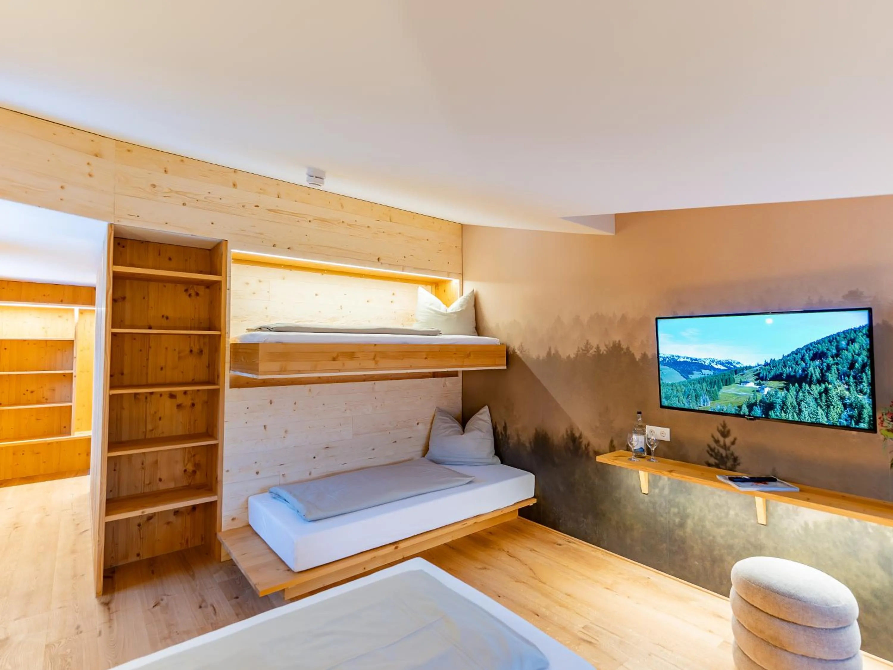Bed in Berghotel Wald&Wiesn