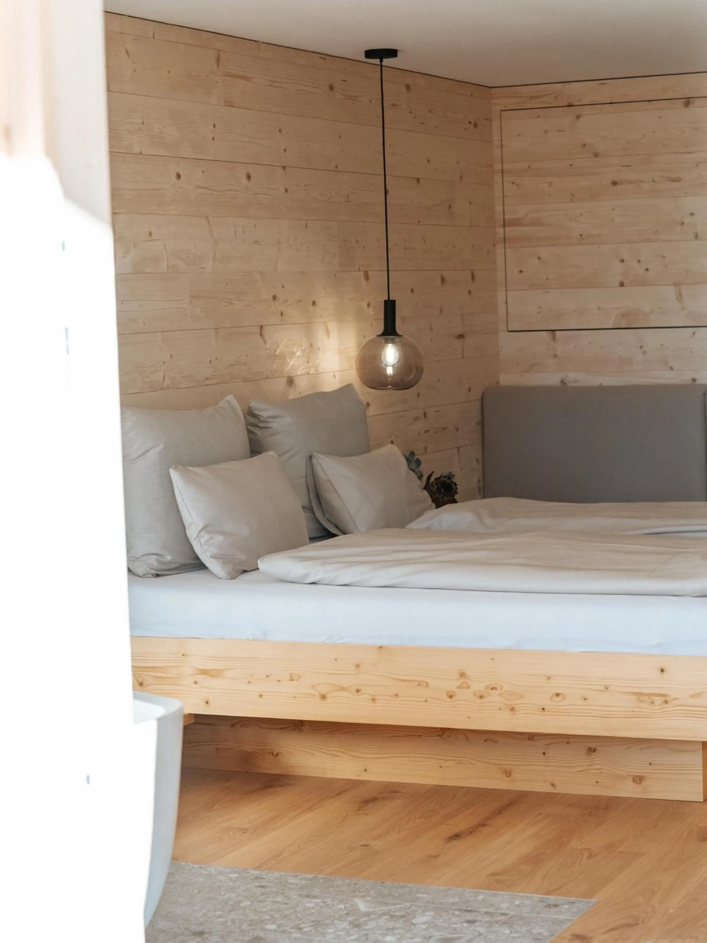Bed in Berghotel Wald&Wiesn