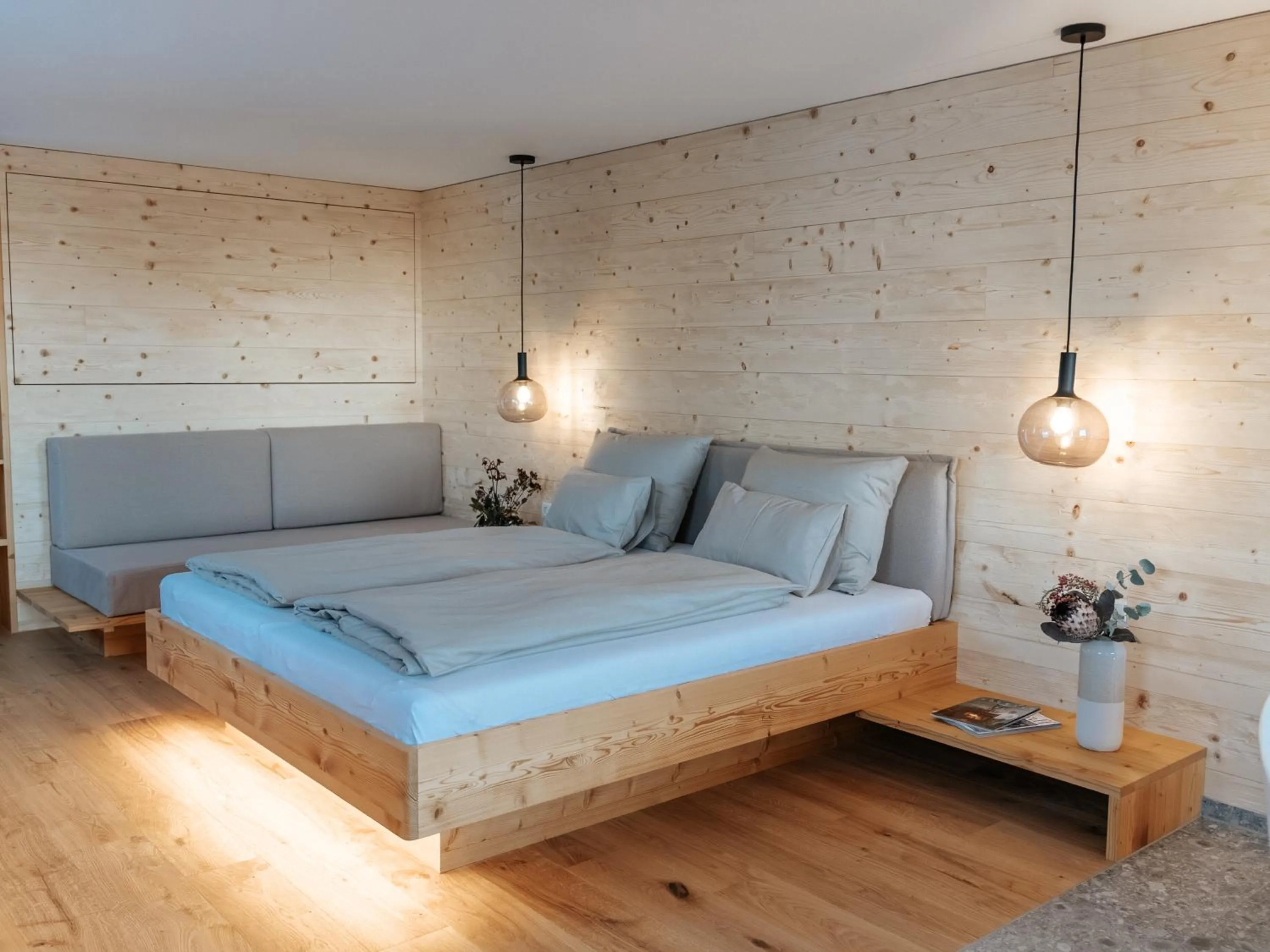 Bed in Berghotel Wald&Wiesn